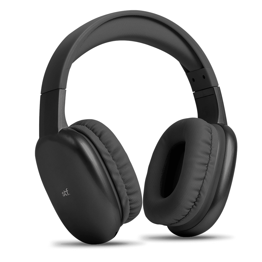 Audífonos inalámbricos On Ear STF Aurum 10hrs Uso Negro — imagen 2