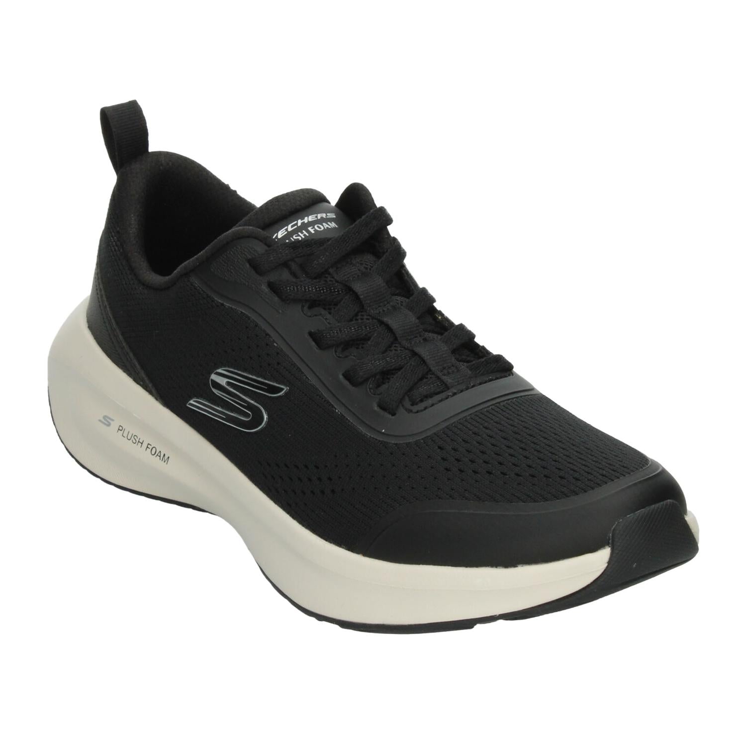 Tenis Skechers Plush Foam Dama Negro Deportivo Para Mujer — imagen 5