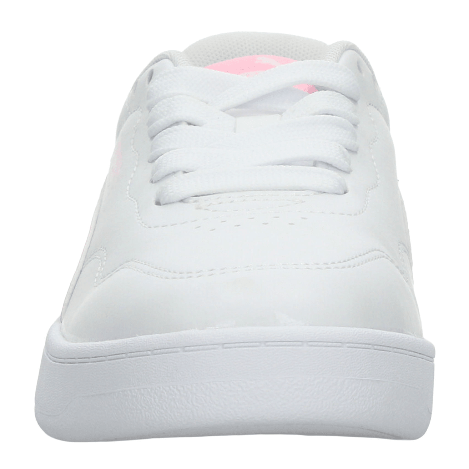 Tenis Puma Court Classic Clean Niña Blanco Casual Infantil T22-26 — imagen 7