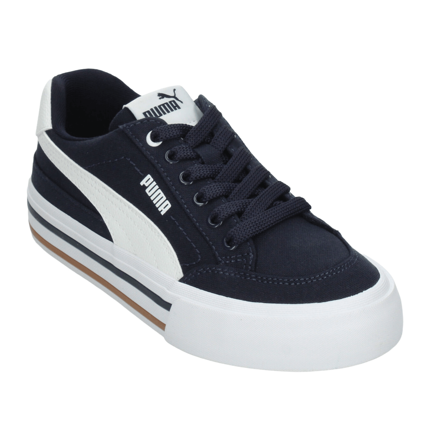 Tenis Dama Puma Court Classic Vulc FS Azul Marino Casual Mujer — imagen 5