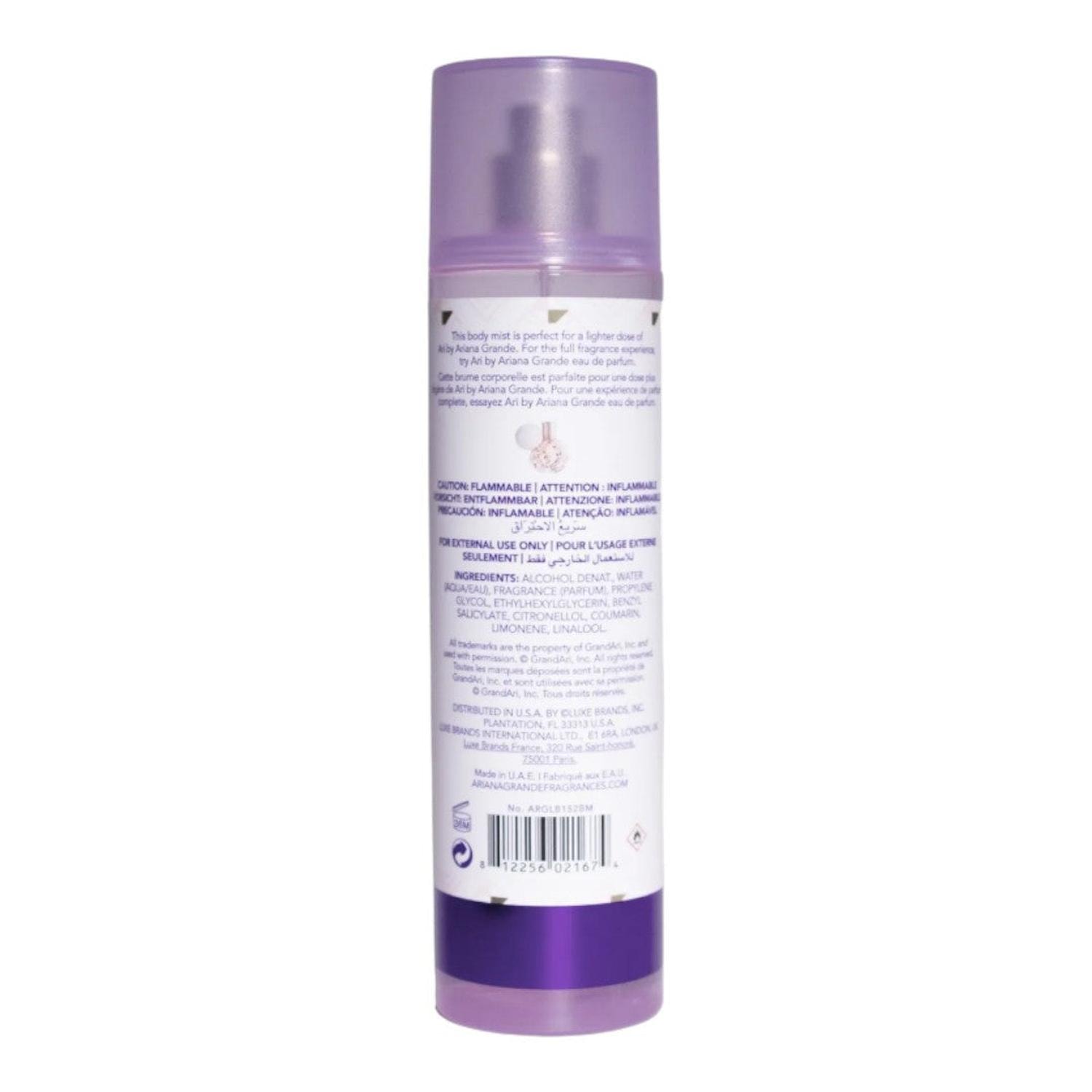 ARIANA GRANDE ARI BODY MIST 236 ML — imagen 2