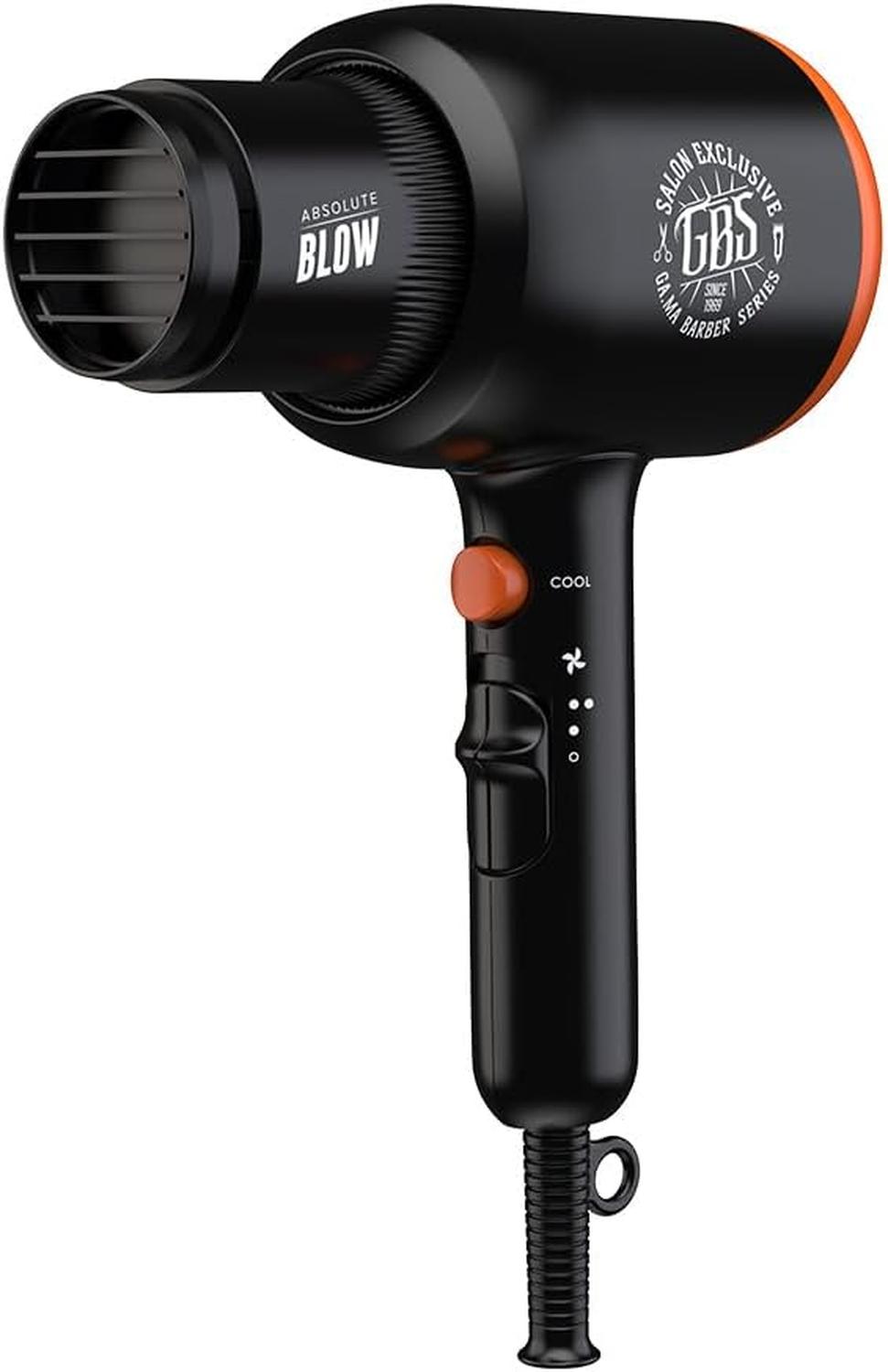 Secador De Pelo Ga.ma Italygbs Absolute Blow Negro Y Naranja — imagen 2