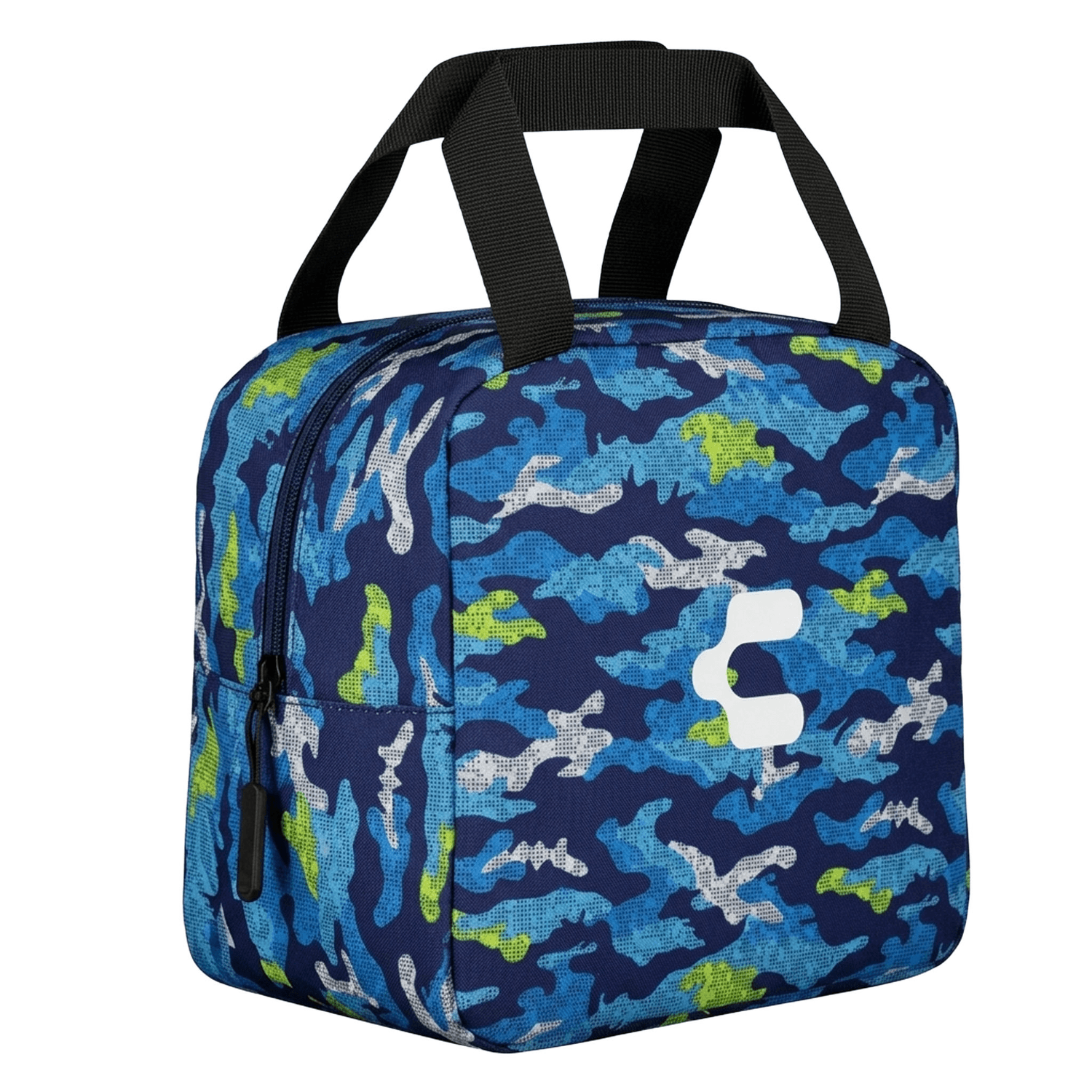 Set de Mochila Niño Charly Camuflaje Azul Escolar Lonchera Infantil — imagen 4
