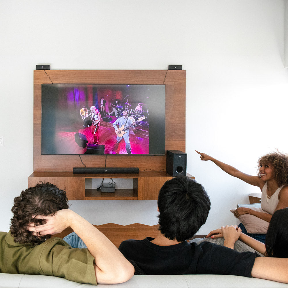 Barra de Sonido Home Audio 5.1 STF Subwoofer Alambrico 90W HDMI / OPTICO / 3.5mm AUX / USB — imagen 3