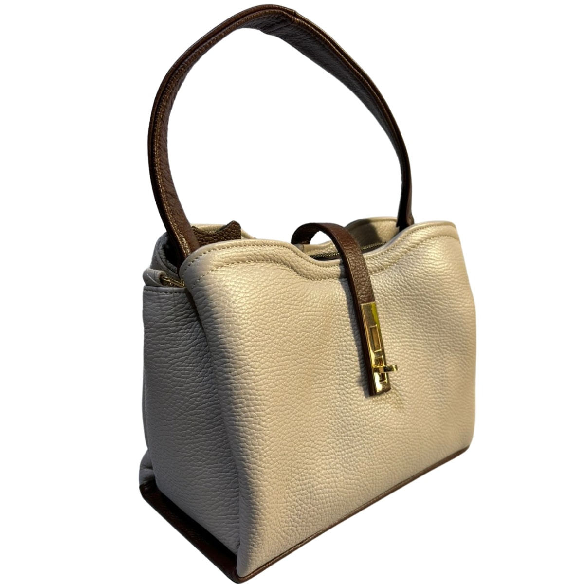 Bolso De Mano Clutch Para Mujer De Piel Legitima Original Samantha — imagen 5