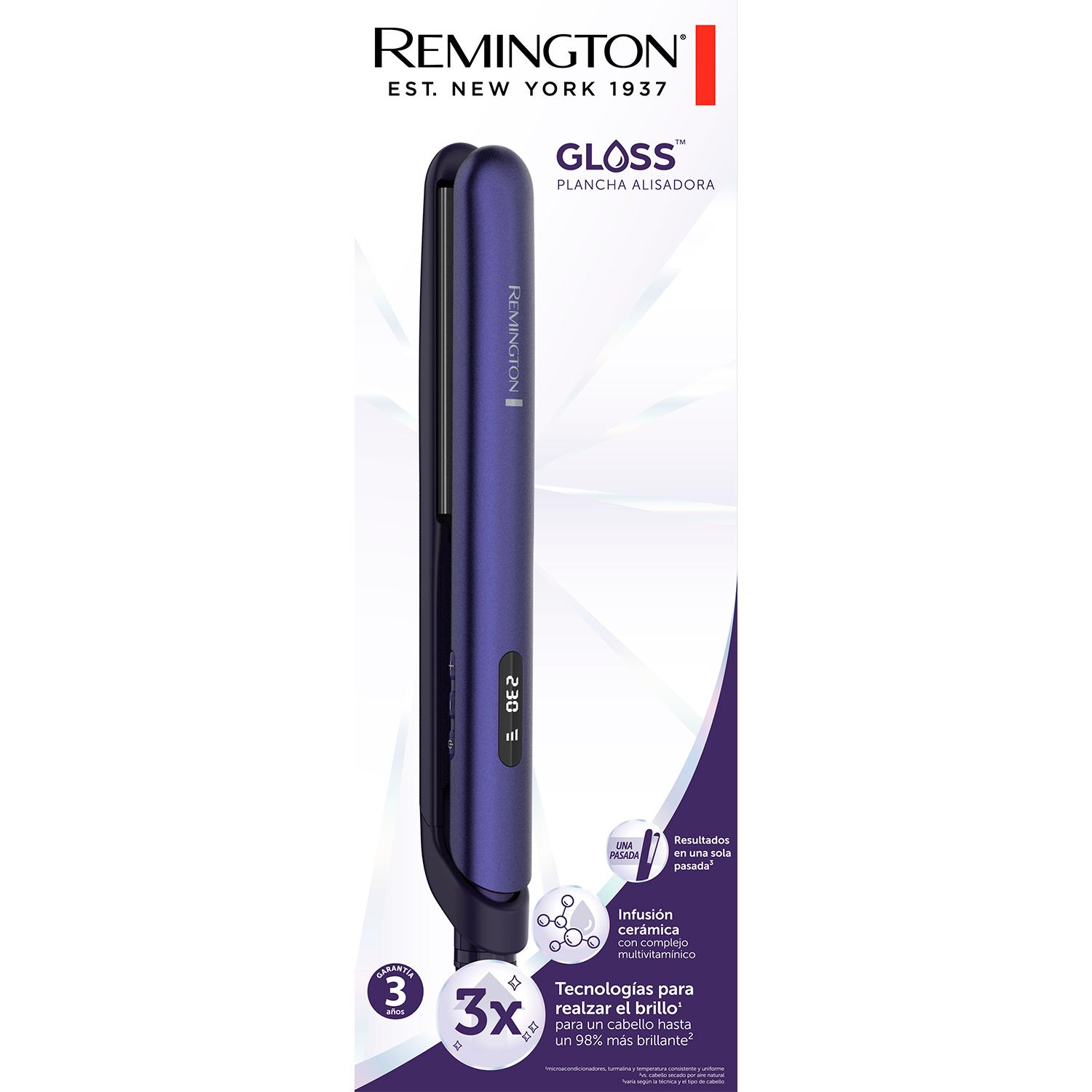 Plancha de Cabello Remington S9350 Gloss 9 Temperaturas — imagen 2