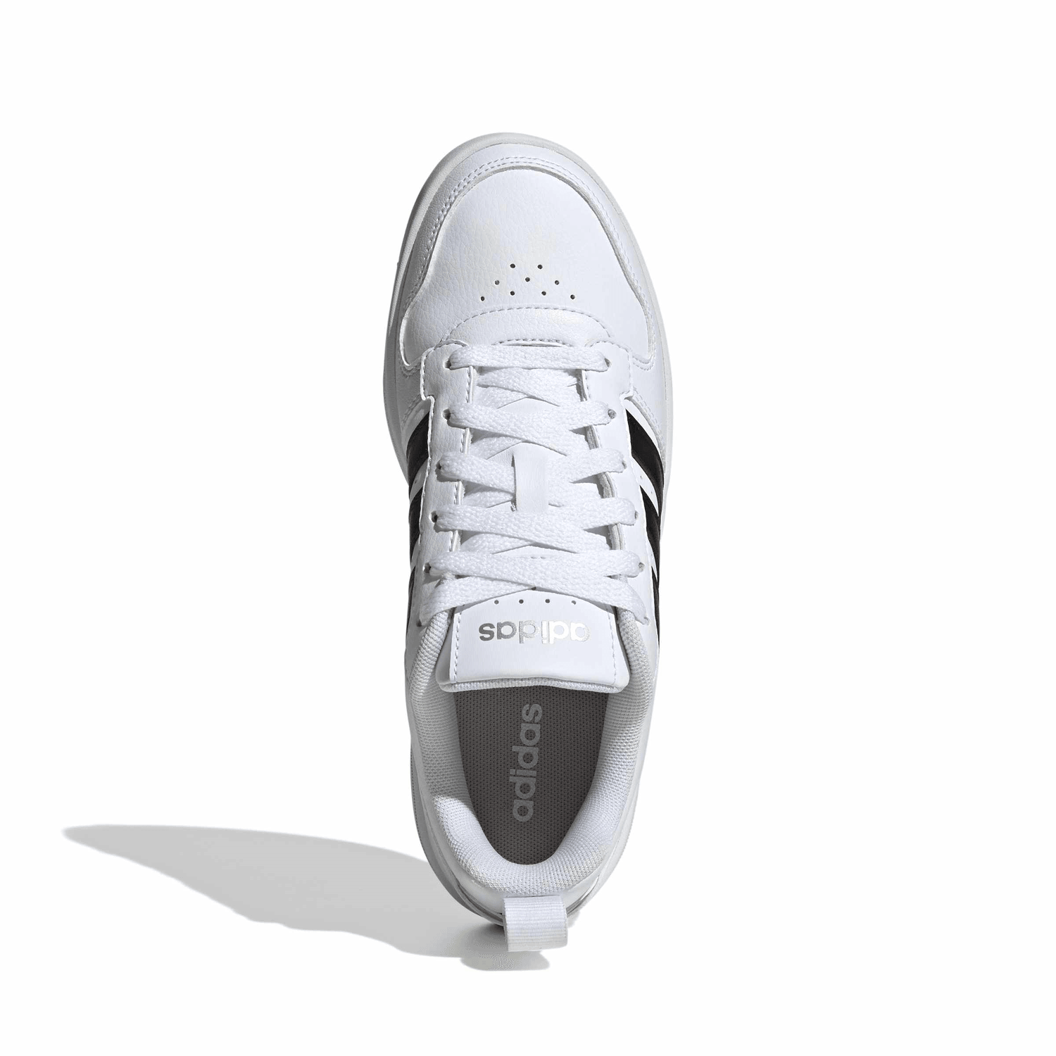 Tenis Adidas Courtwave Dama Casual Escolar Blanco Mujer — imagen 7