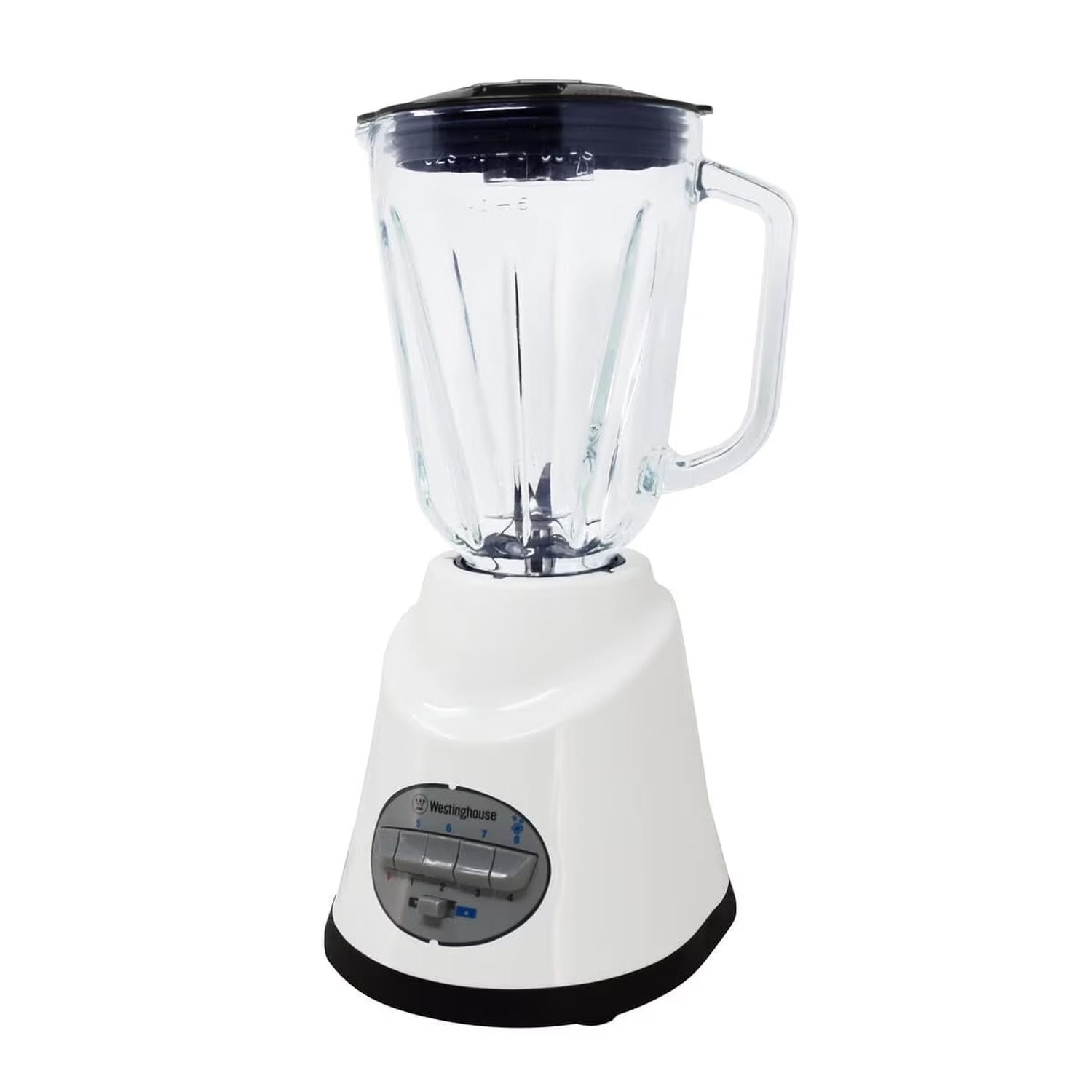 Licuadora Westinghouse 1.5 L Jarra de Cristal 500 W 8 Velocidades Blanco — imagen 2