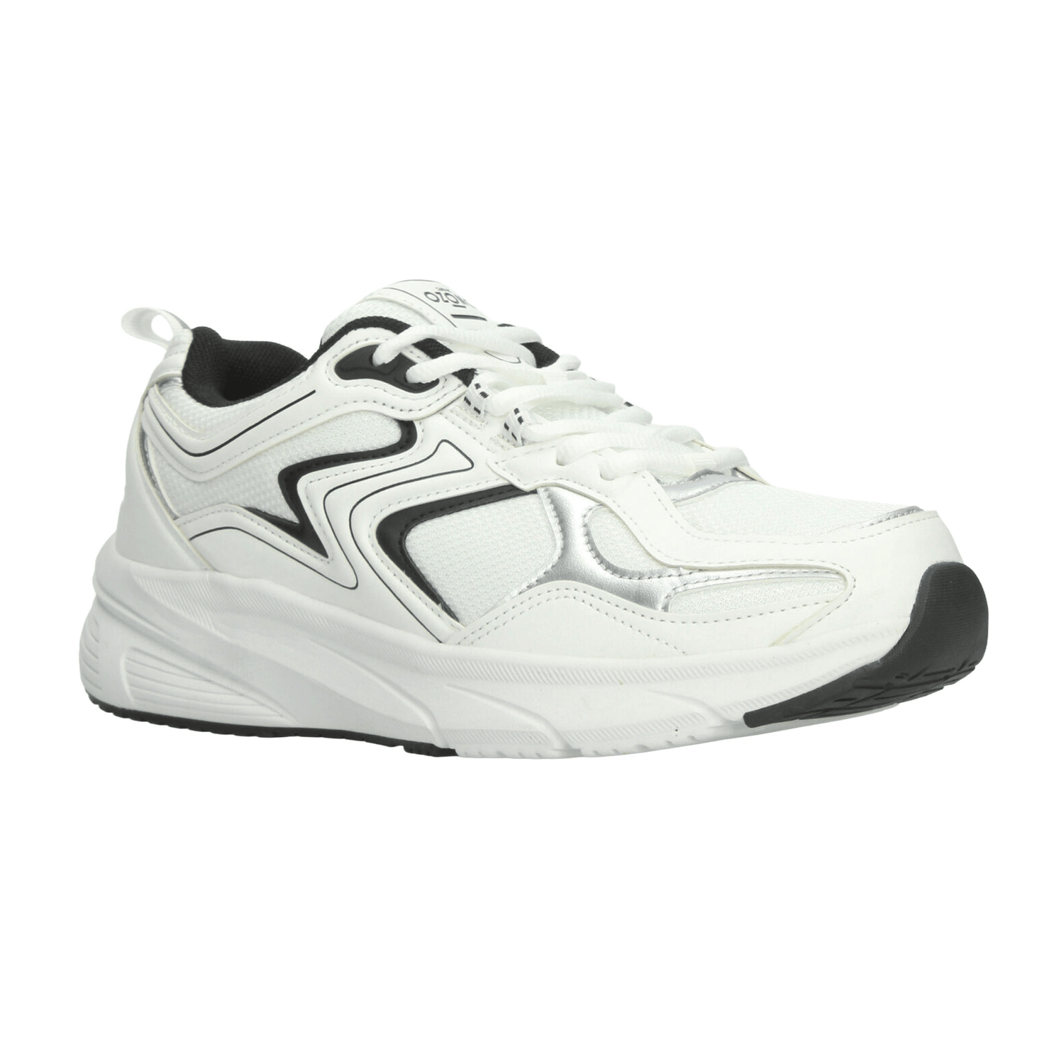 Tenis Ozono Hombre Blanco Casual Cintas Plataforma Caballero — imagen 3