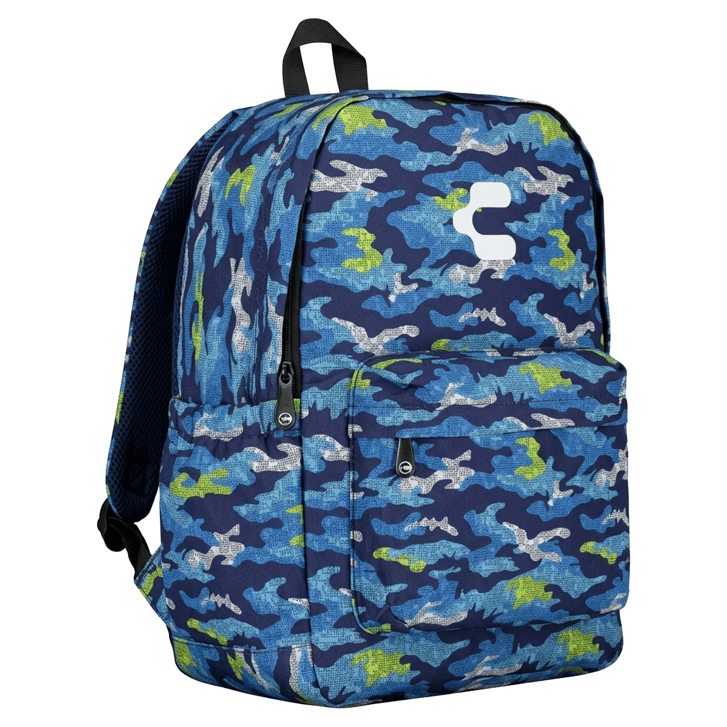 Set de Mochila Niño Charly Camuflaje Azul Escolar Lonchera Infantil — imagen 3