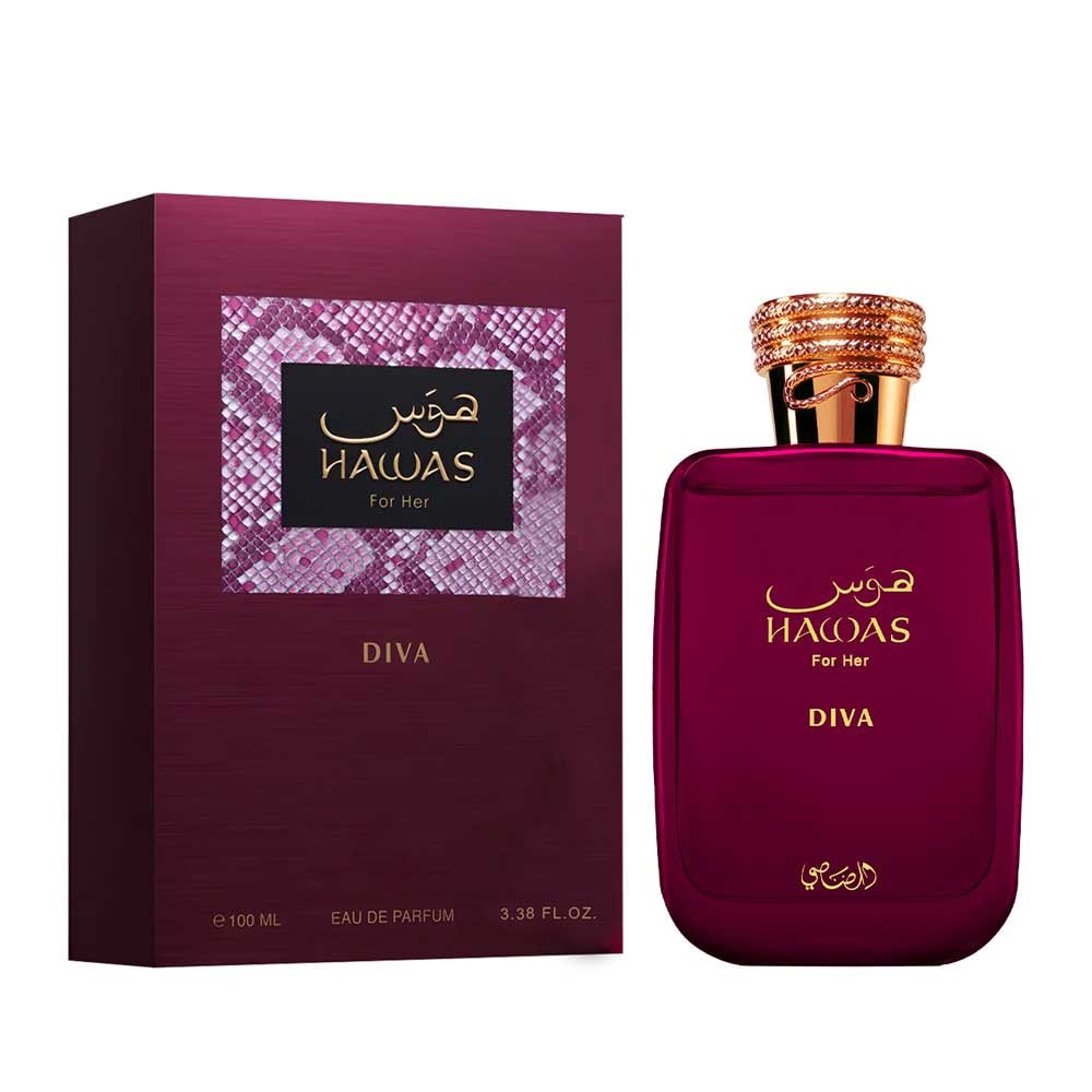 Perfume Hawas Diva Agua de perfume 100 ml Dama Mag — imagen 2