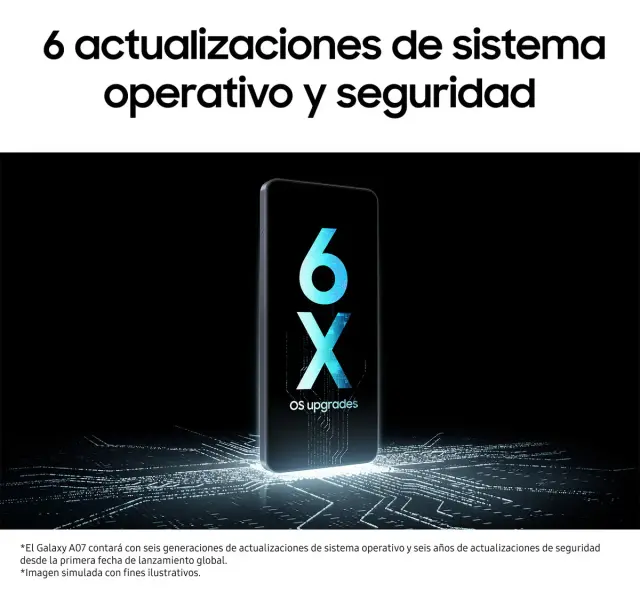 Celular Samsung A07 4 RAM + 128 GB — imagen 4