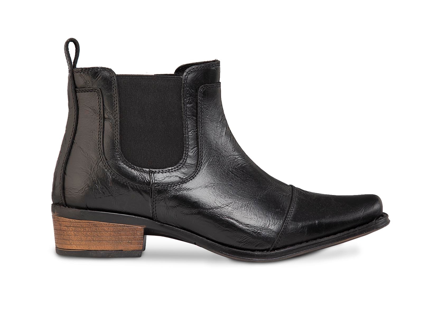 Bota vaquera hombre botín caballero Urban Cowboy 40706 negro — imagen 7