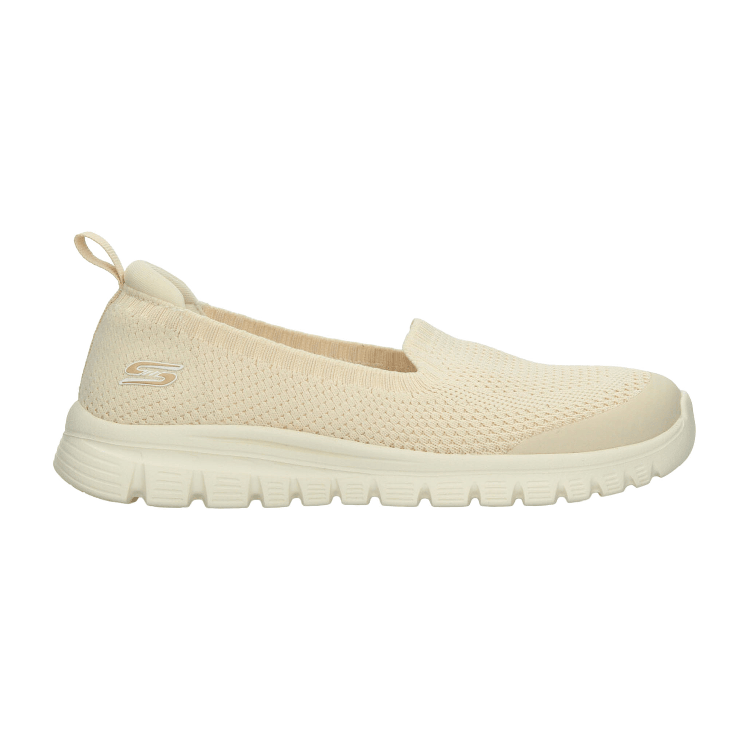 Tenis Dama Skechers Graceful Beige Deportivo Mujer — imagen 2