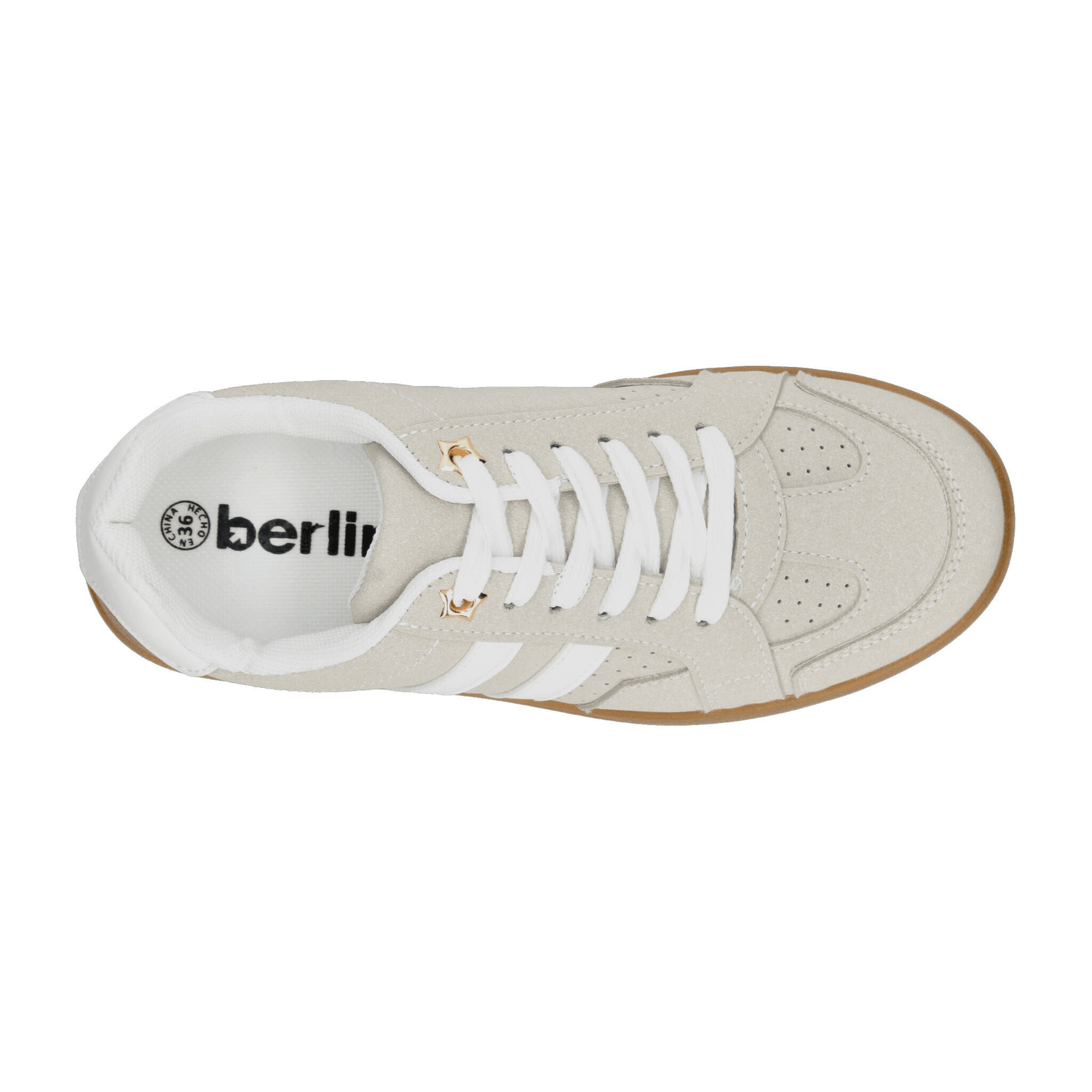 Tenis Berlín Dama Casual Deportivo Cintas Ajustables Cómodo Gris Mujer — imagen 8