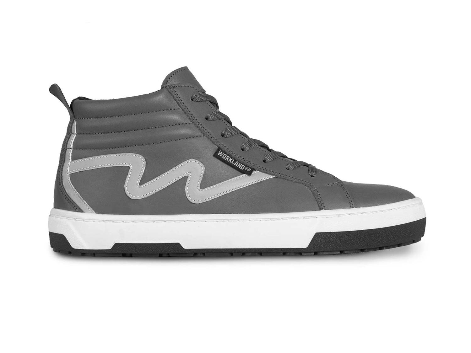 Tenis Bota Motociclista Hombre Moto Biker Wkl 80206 Gris — imagen 3