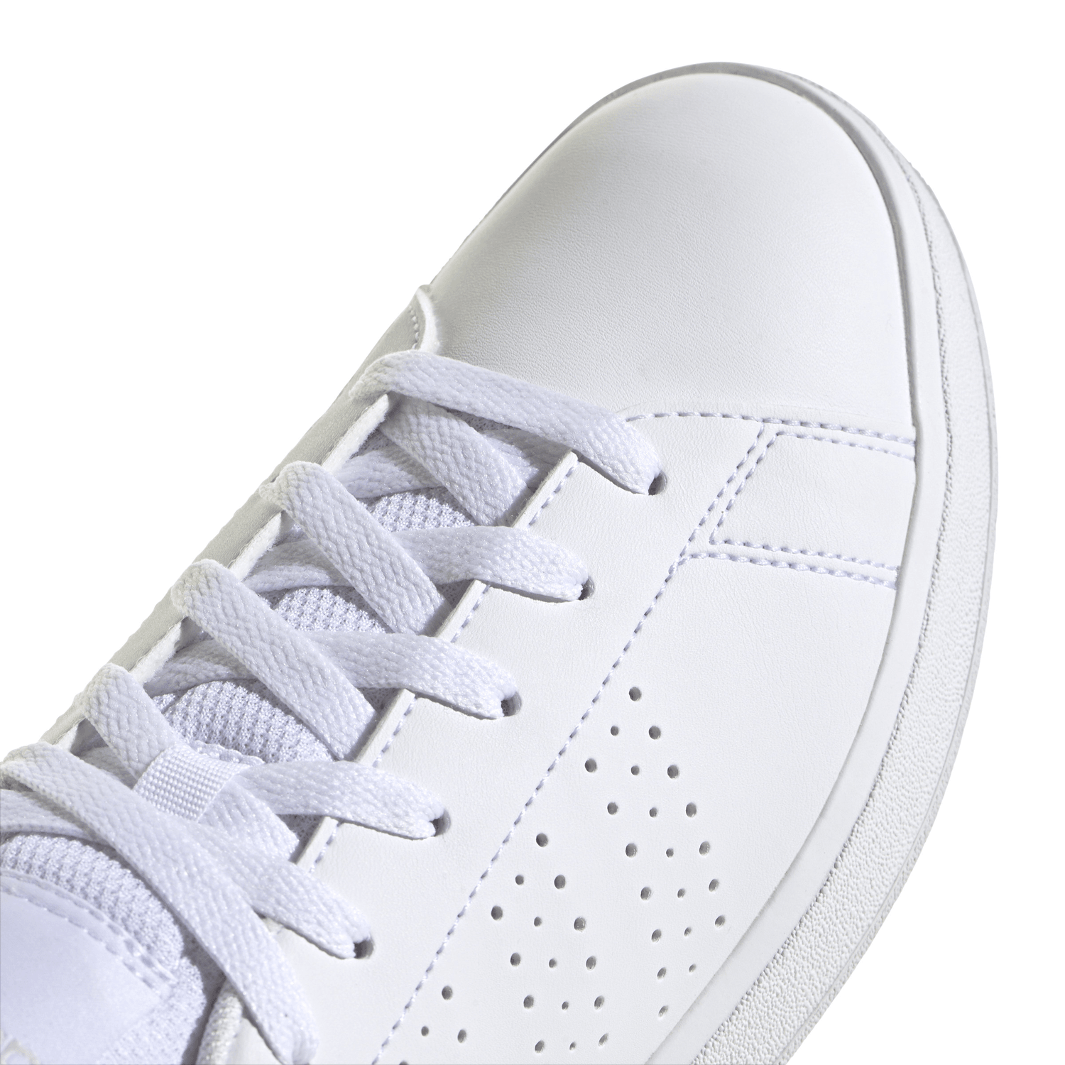 Tenis Dama Adidas Advantage Base 2.0 Blanco Casual Mujer — imagen 6