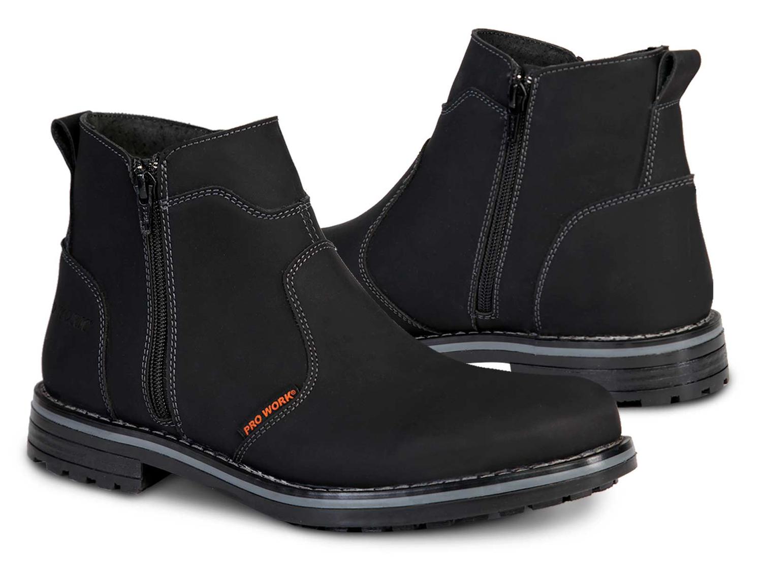 Bota hombre botin vestir vaquera PRO WORK 89719 Negro — imagen 1