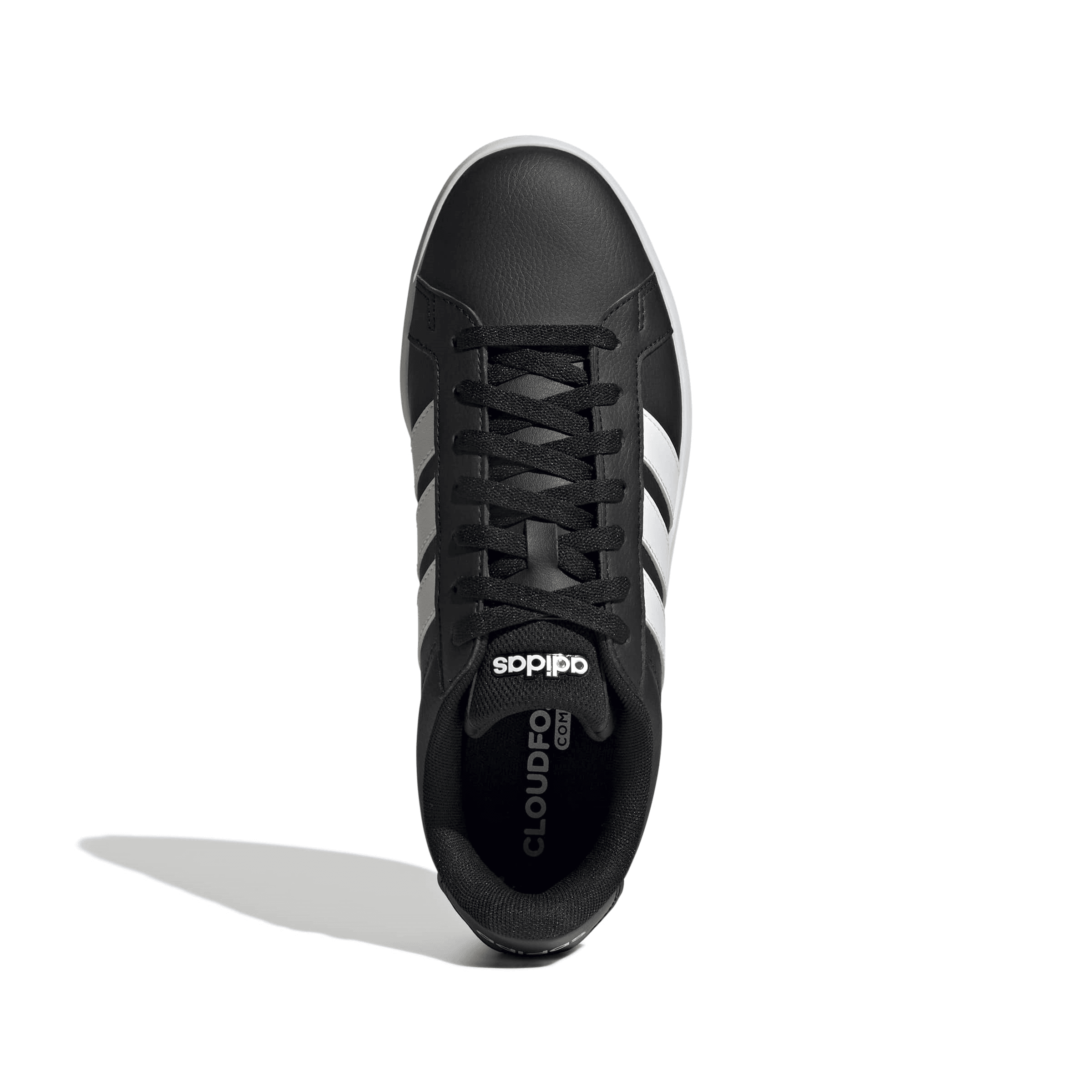 Tenis Adidas Grand Court Base 3.0 Hombre Casual Urbano Negro Caballero — imagen 15
