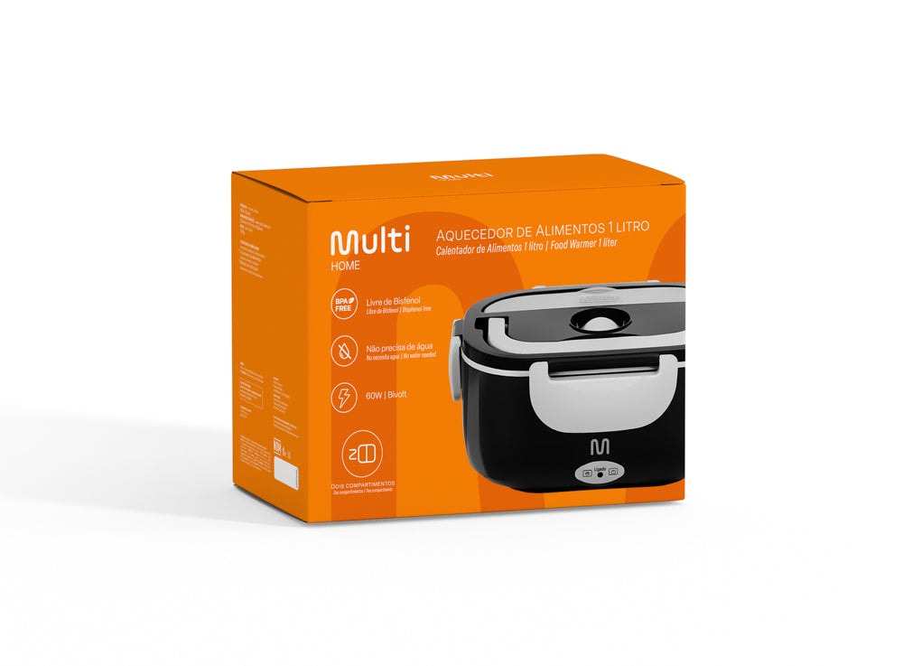 Calentador de alimentos Multi 1 L acero inoxidable 60W — imagen 7