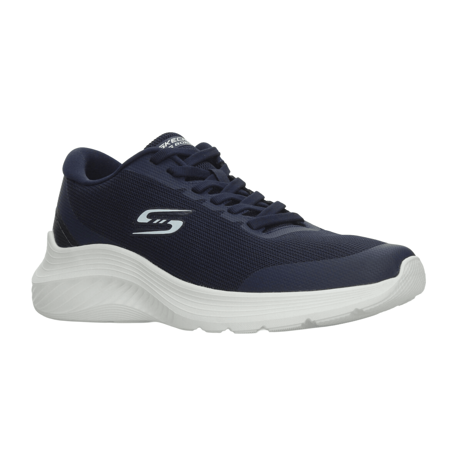 Tenis Skechers Bobs Sport Hombre Deportivo Azul Caballero — imagen 2