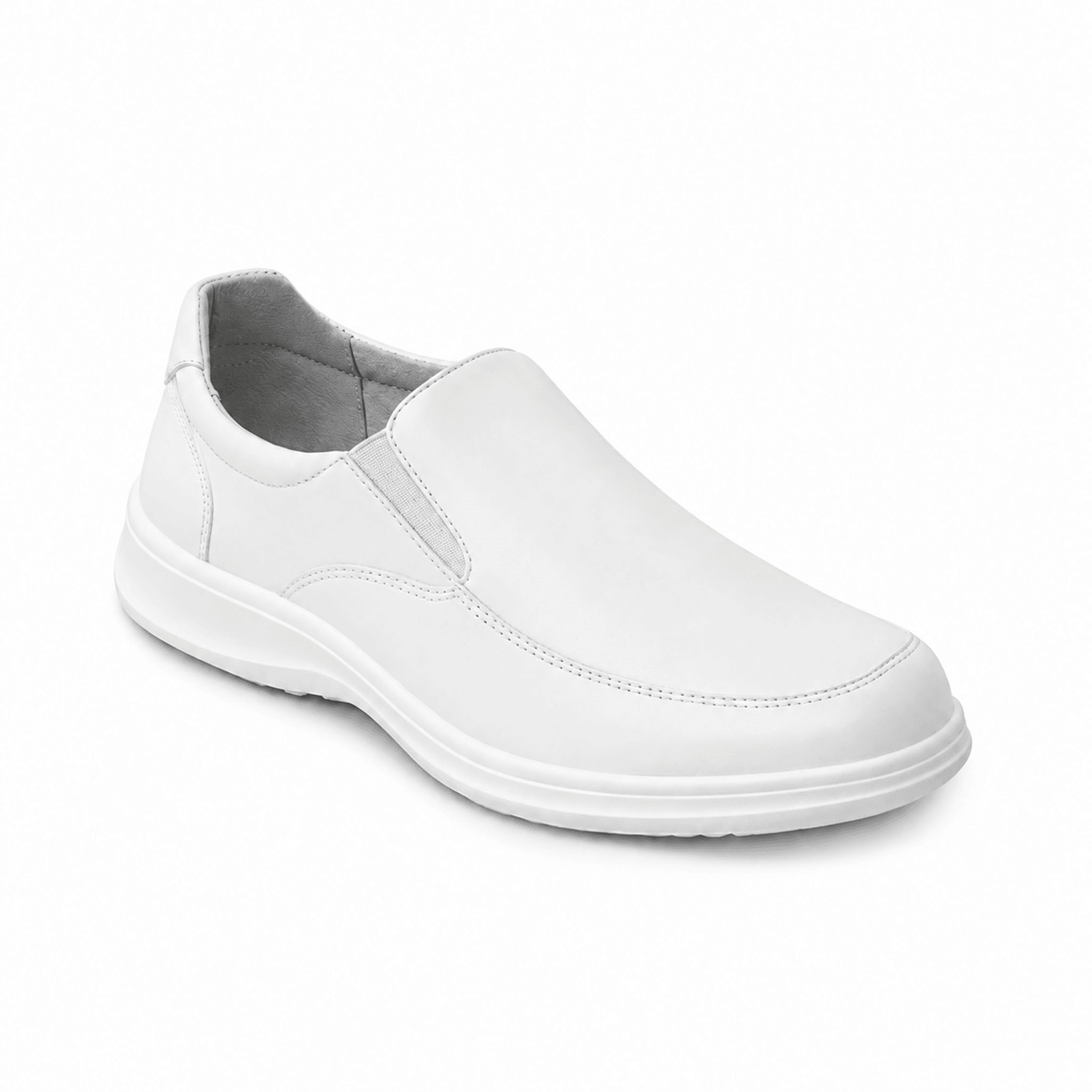Zapato Flexi Kaiser Hombre De Servicio Slip On Casual Blanco Caballero — imagen 2
