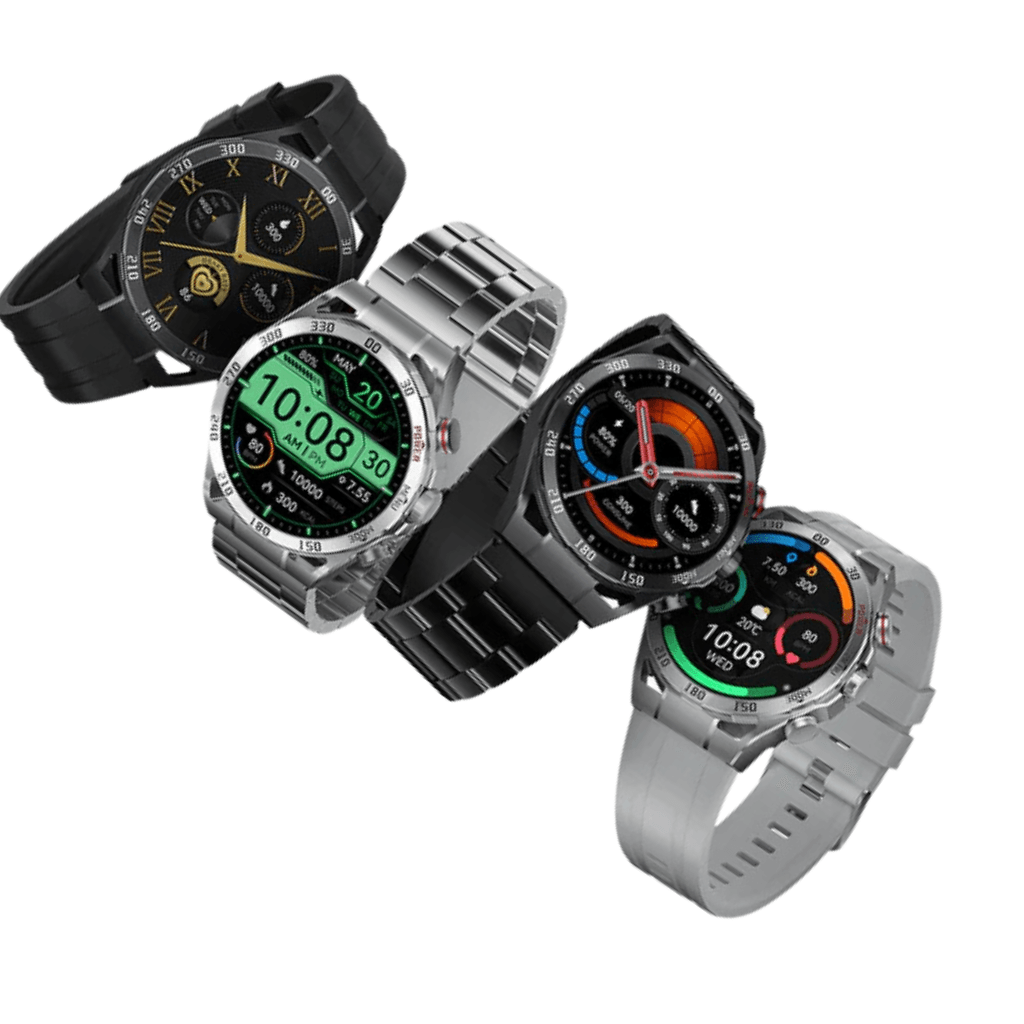 Combo Smartwatch Filwans GTR Plata + Audífonos HH More T55 Pro & Mini Bluetooth TWS — imagen 6