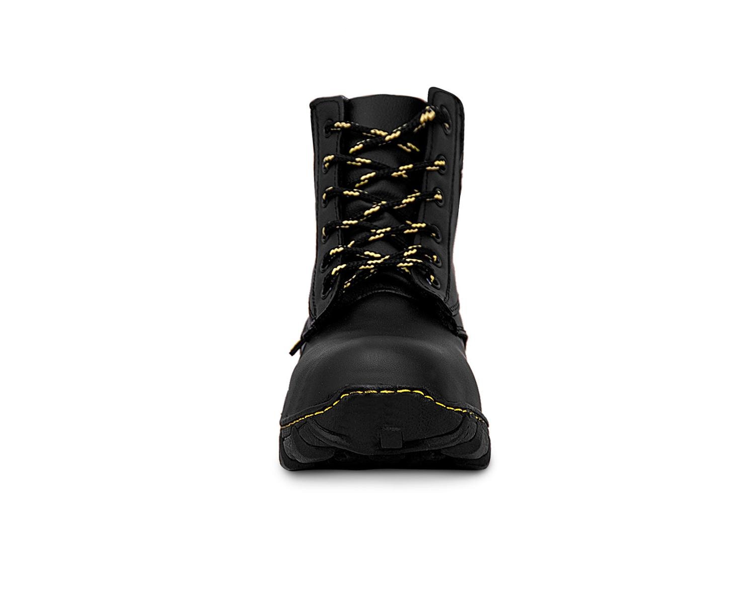Botas industriales tacticas hombre trabajo botin Piel P03 — imagen 4