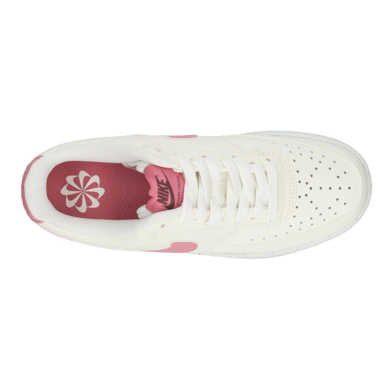 Tenis Nike Court Vision Low Dama Off White Casual Mujer — imagen 9