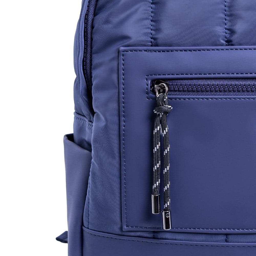 Mochila para Laptop Fuji: 15.6", Banda para Equipaje, Azul — imagen 9