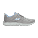 Tenis Skechers Dama Deportivo Gris Mujer