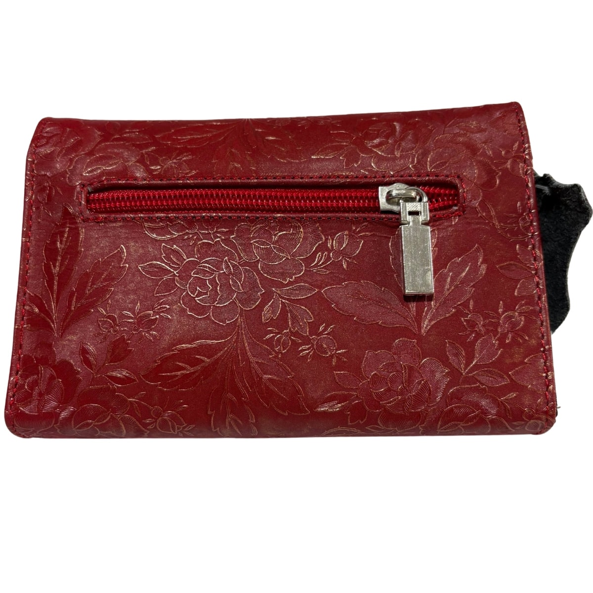 Cartera De Dama Piel Legitima Genuina Ternera Grabada Pequeña Mini — imagen 6