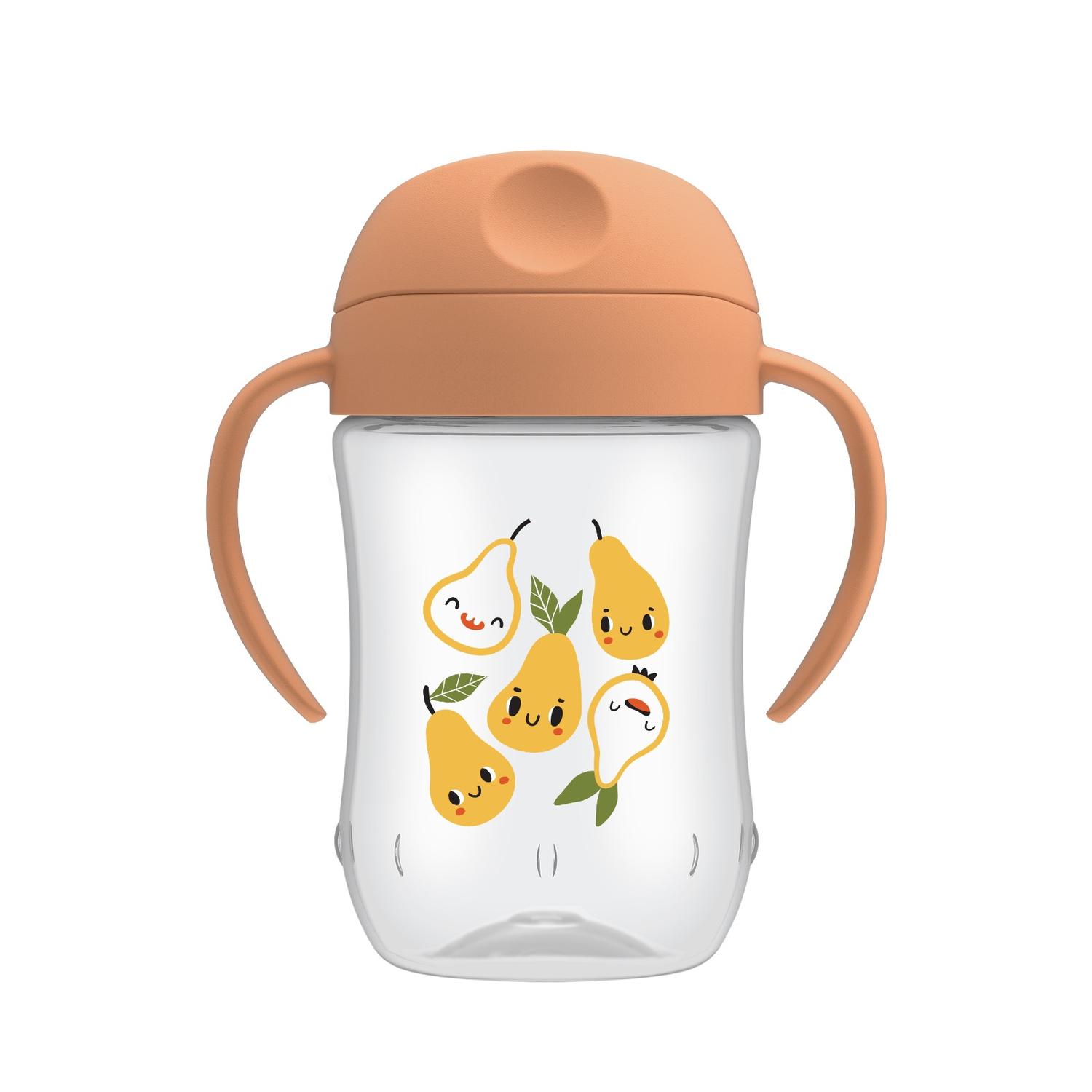 Vaso Entrenador 9oz/270ml Boquilla Suave Naranja Dr. Brown’s — imagen 2