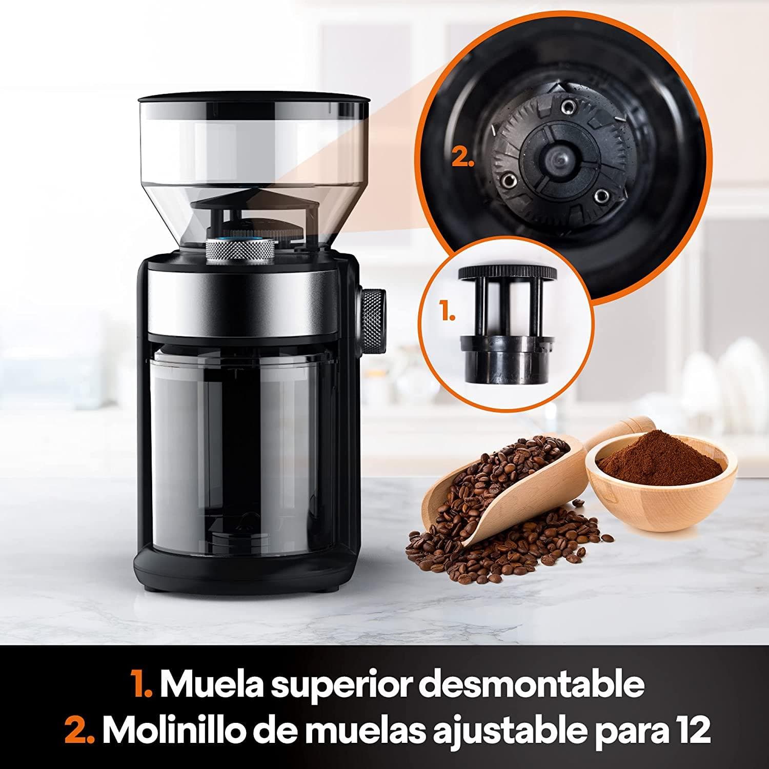 MOLINO CAFE ESPECIAS MASTERCHEF MK-CG-12K PRO — imagen 5