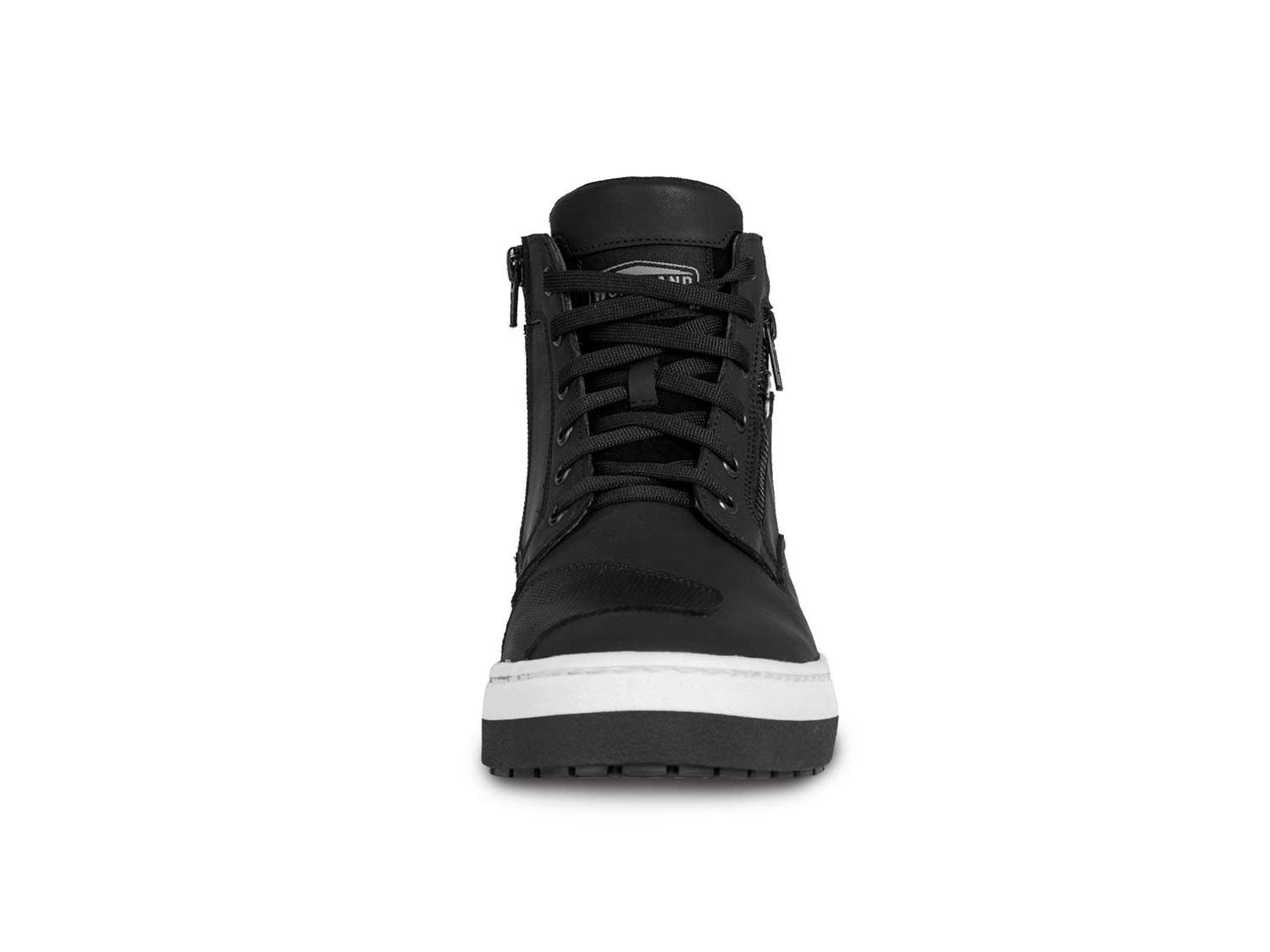 Bota hombre tenis motociclista botin biker WKL 80205 Negro B — imagen 4
