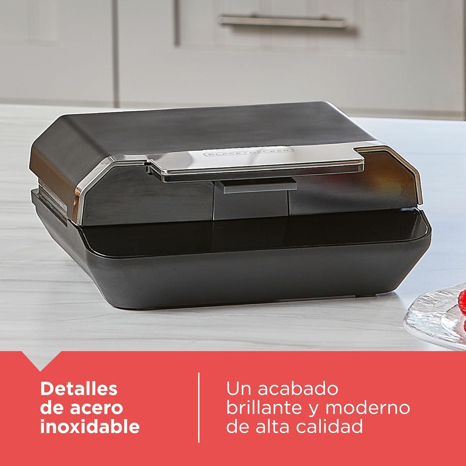 Sandwichera Black+Decker SM602F 750 W para 2 Sandwiches — imagen 7