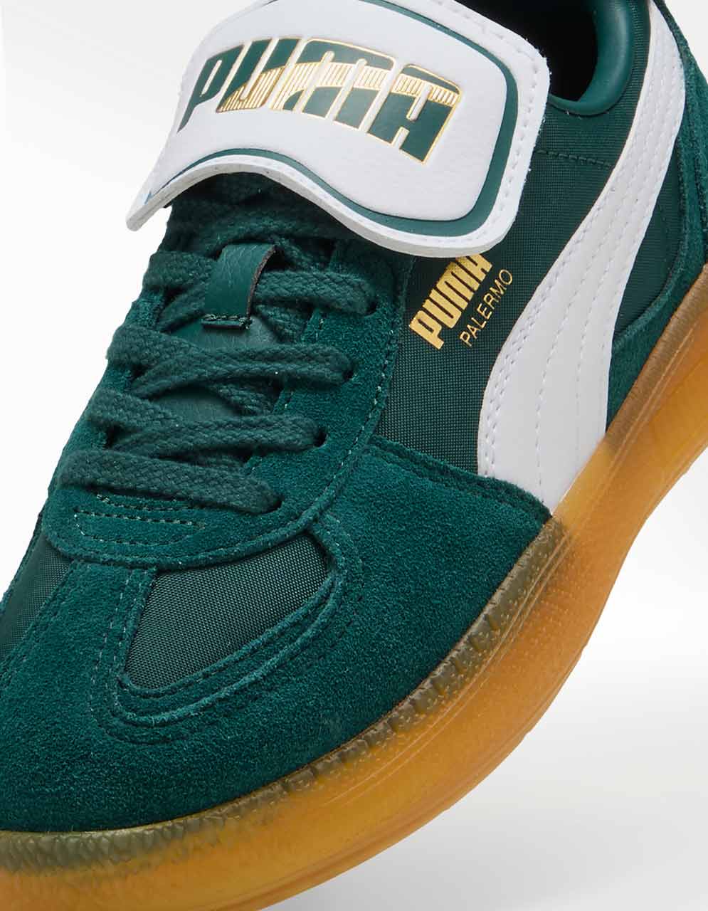 Tenis Puma Palermo Moda Tongue WNS Verde - Mujer — imagen 4
