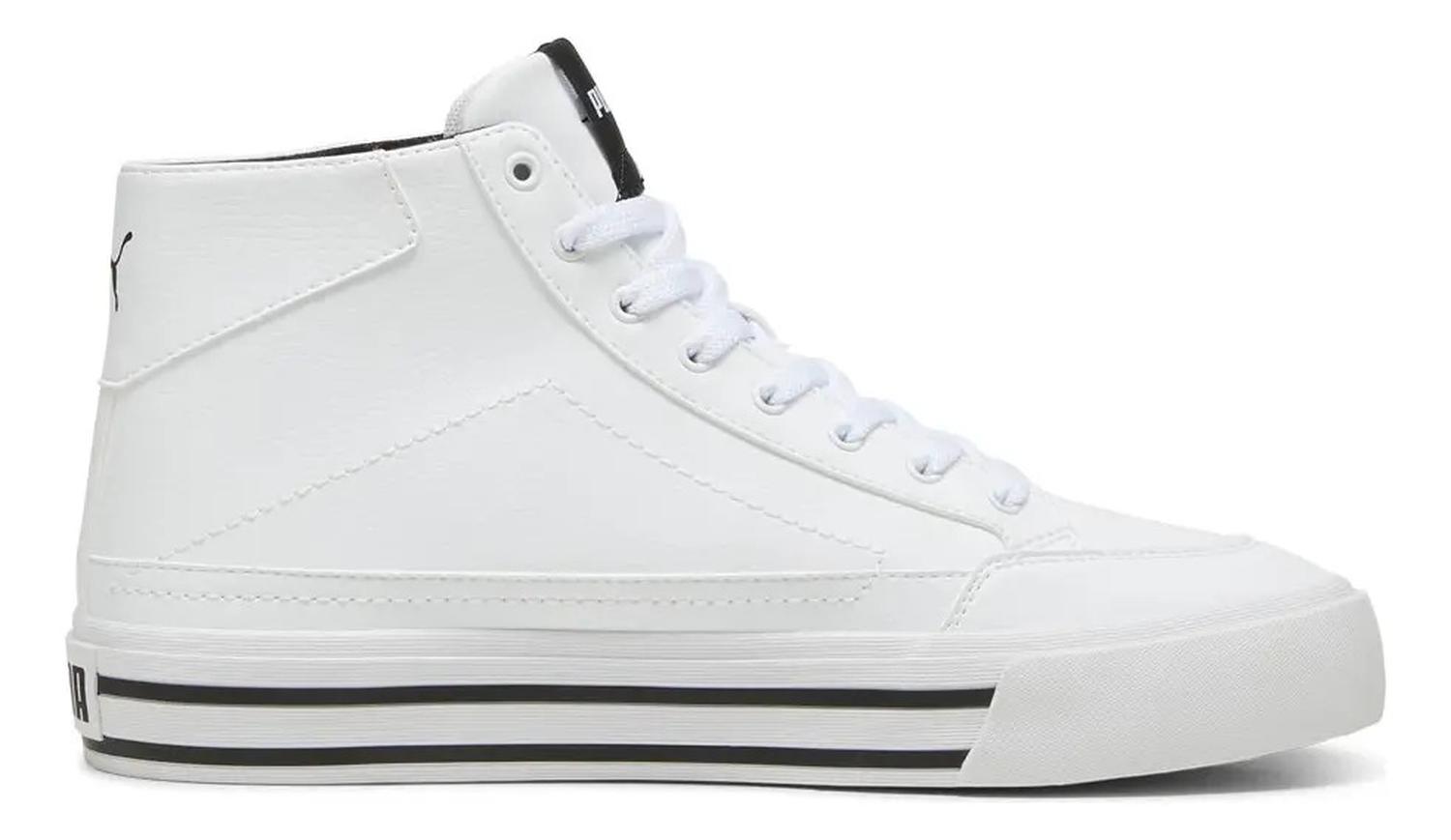 Tenis Hombre Puma Casual Court Classic Vulc Mid 1213632 — imagen 4