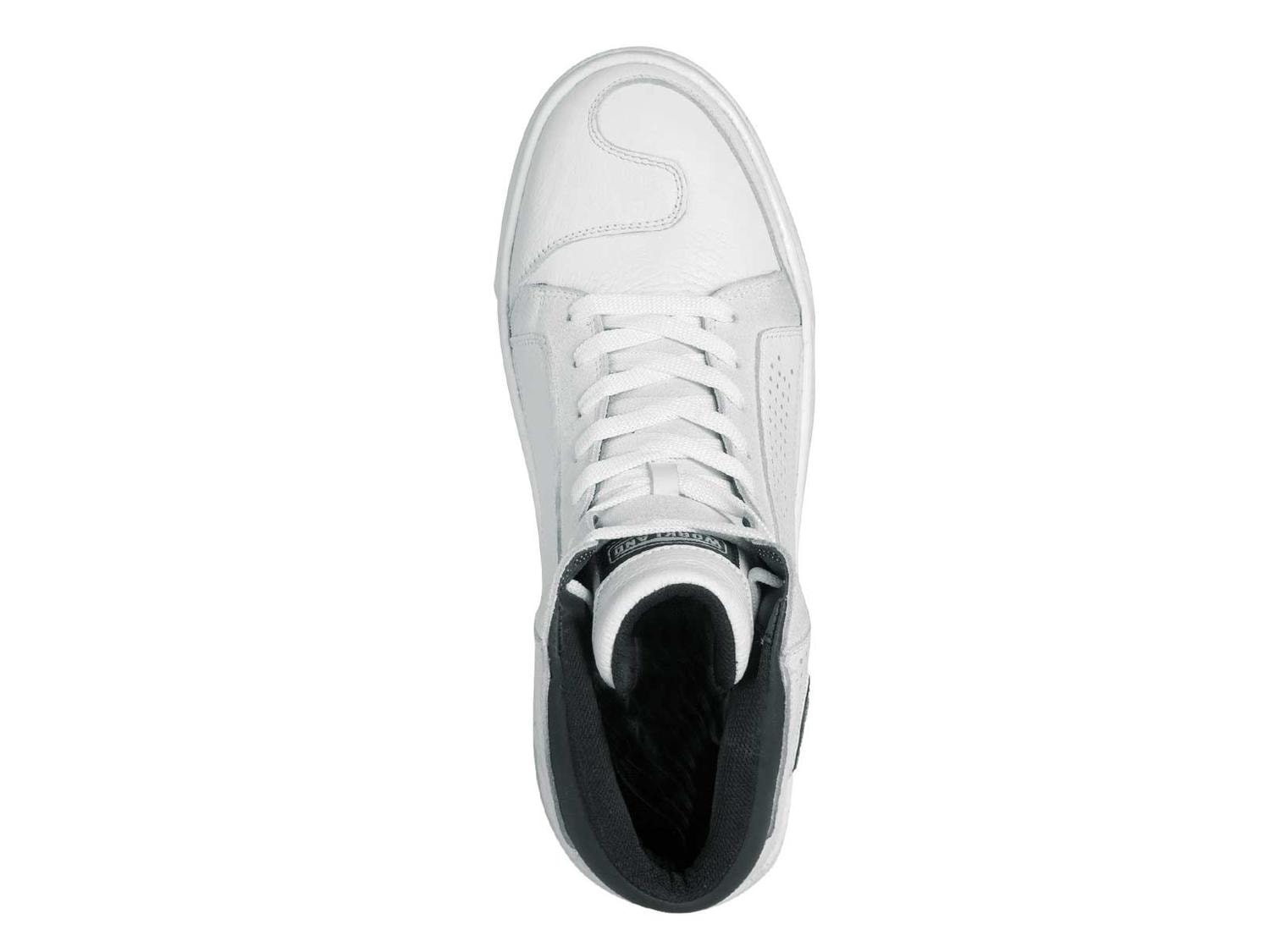 Bota hombre tenis motociclista botin biker WKL 80202 Blanco — imagen 7