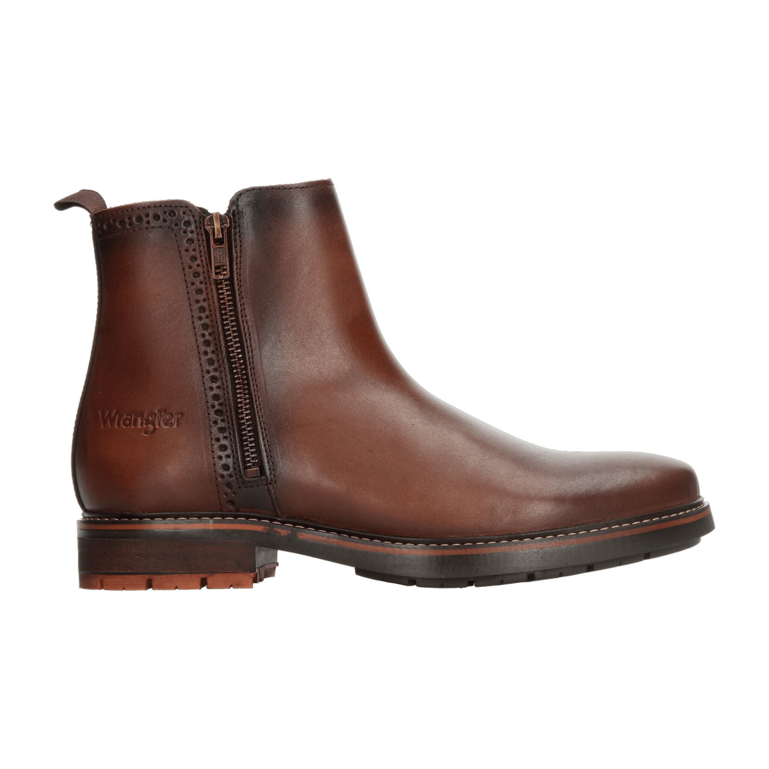 Bota Wrangler Hombre Casual Cafe Caballero — imagen 1