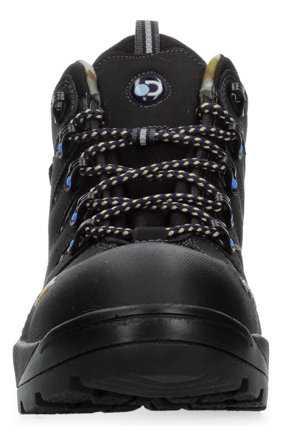Bota Hombre Discovery Negro Industrial Cintas Antiderrapante — imagen 10