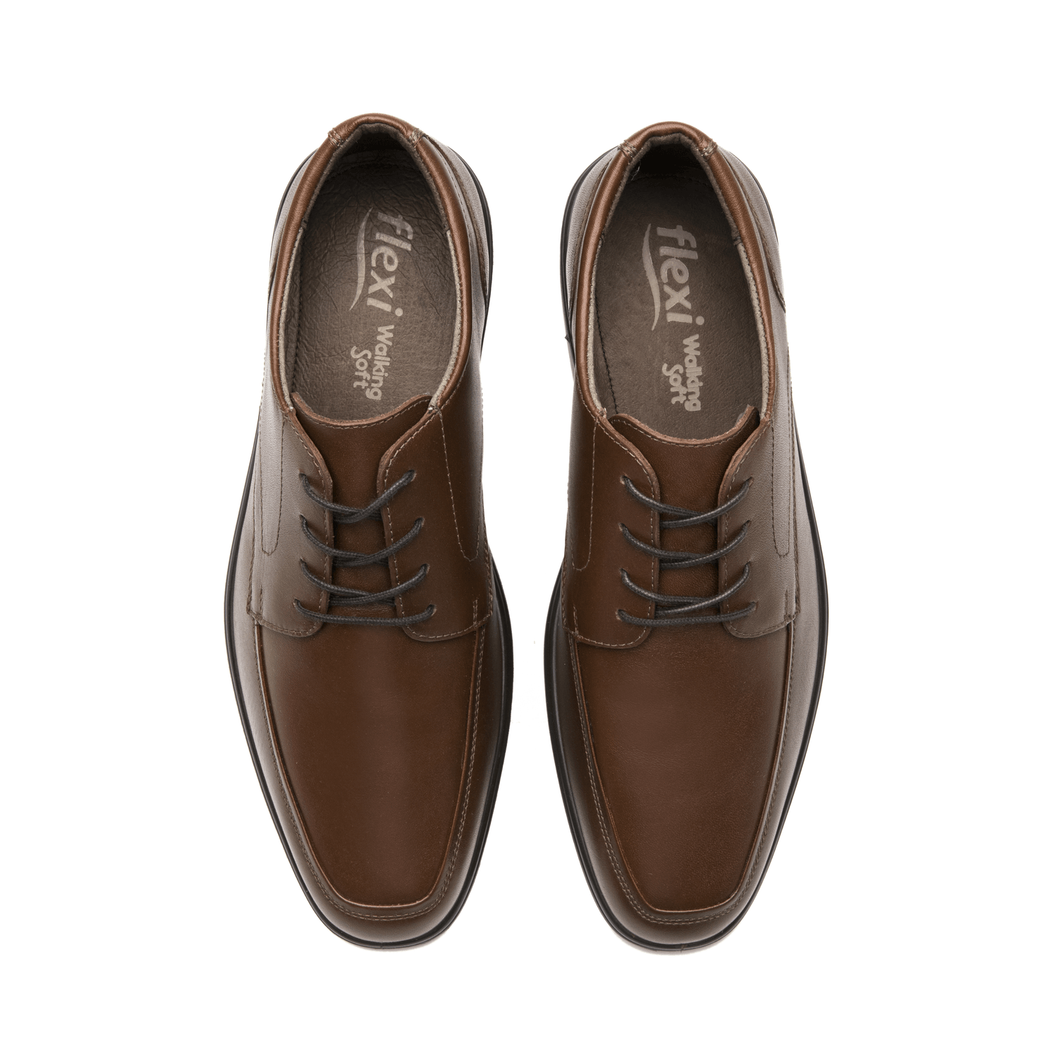 Zapato Hombre Flexi Café Vestir Caballero — imagen 8