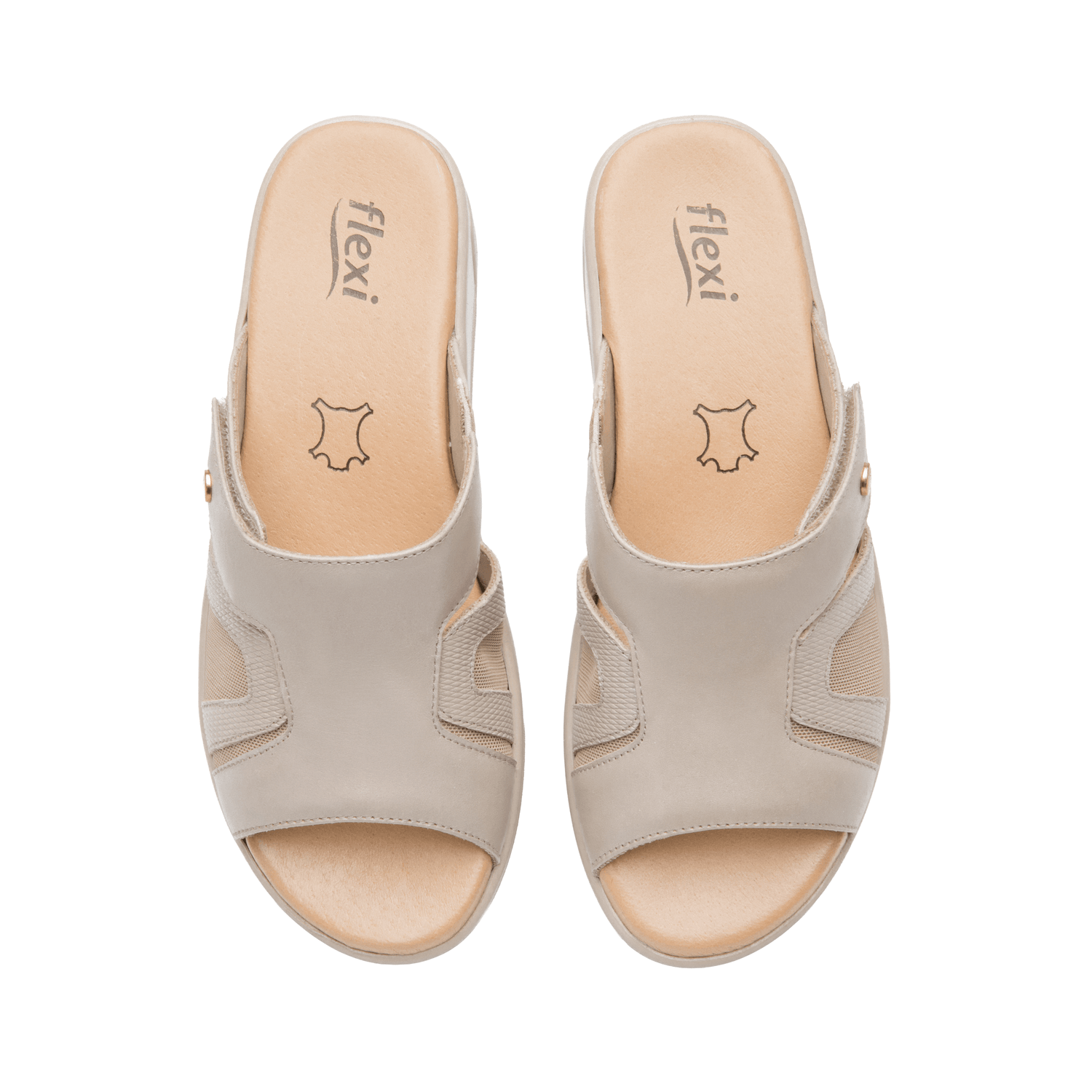 Sandalias Flexi Dama Casual Beige Mujer — imagen 8