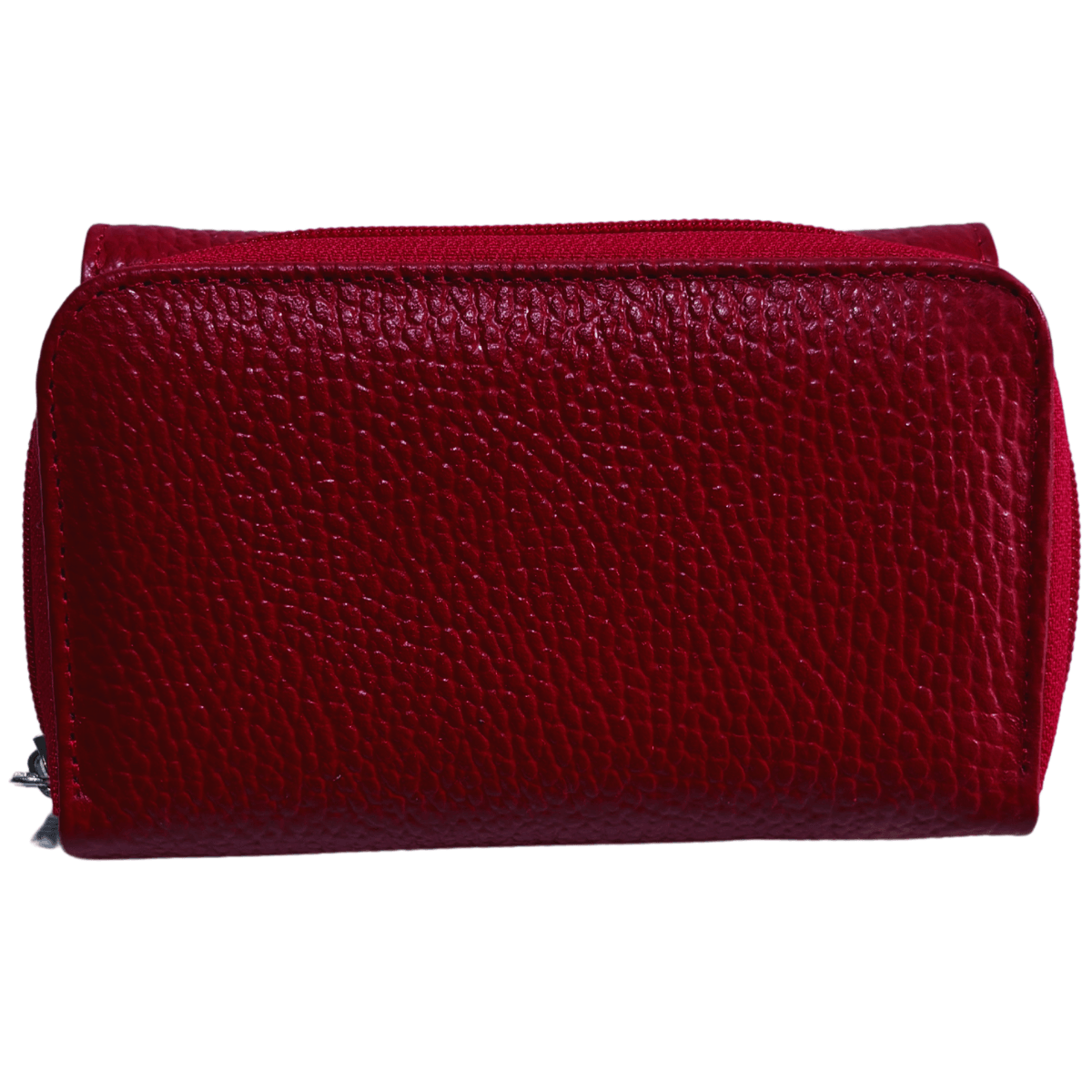 Cartera Mini Con Cierre Piel Legitima — imagen 8