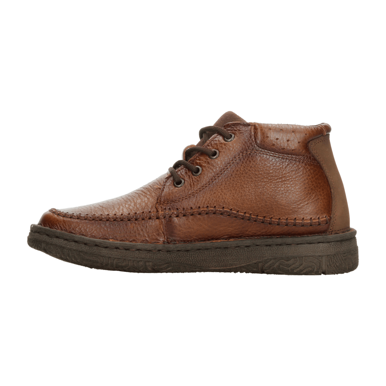 Bota Lobo Solo Hombre Casual Cintas Artesanal Cómodo Café Caballero — imagen 5