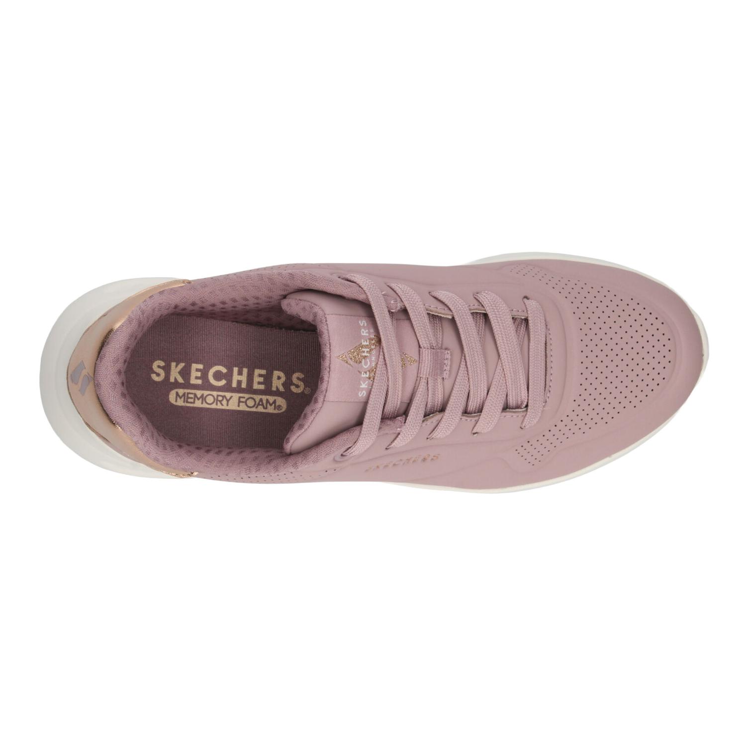 Tenis Skechers Uno Lite Dama Casual Rosa Mujer — imagen 8