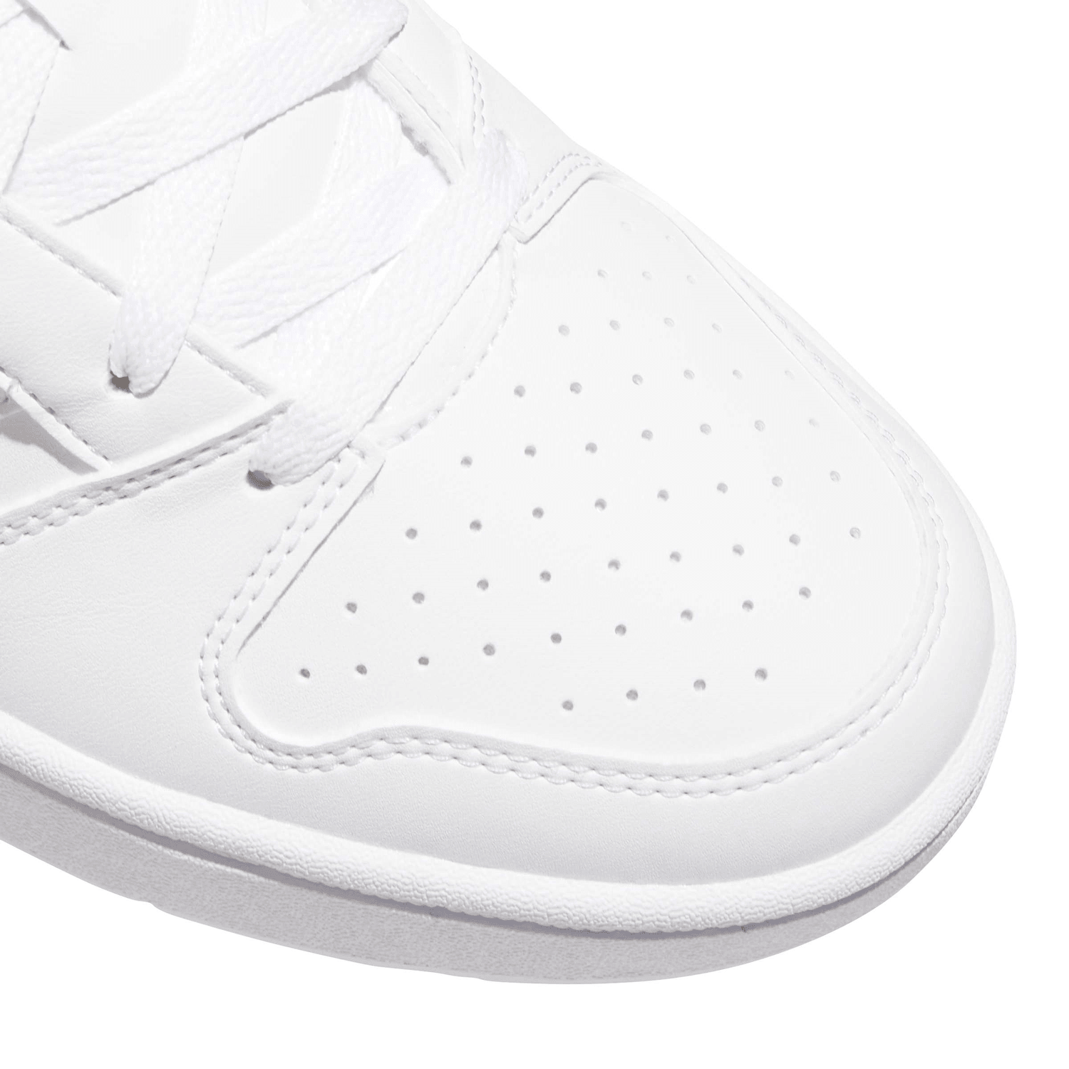 Tenis Adidas Hoops Classic Dama Casual Cintas Blanco Mujer — imagen 5