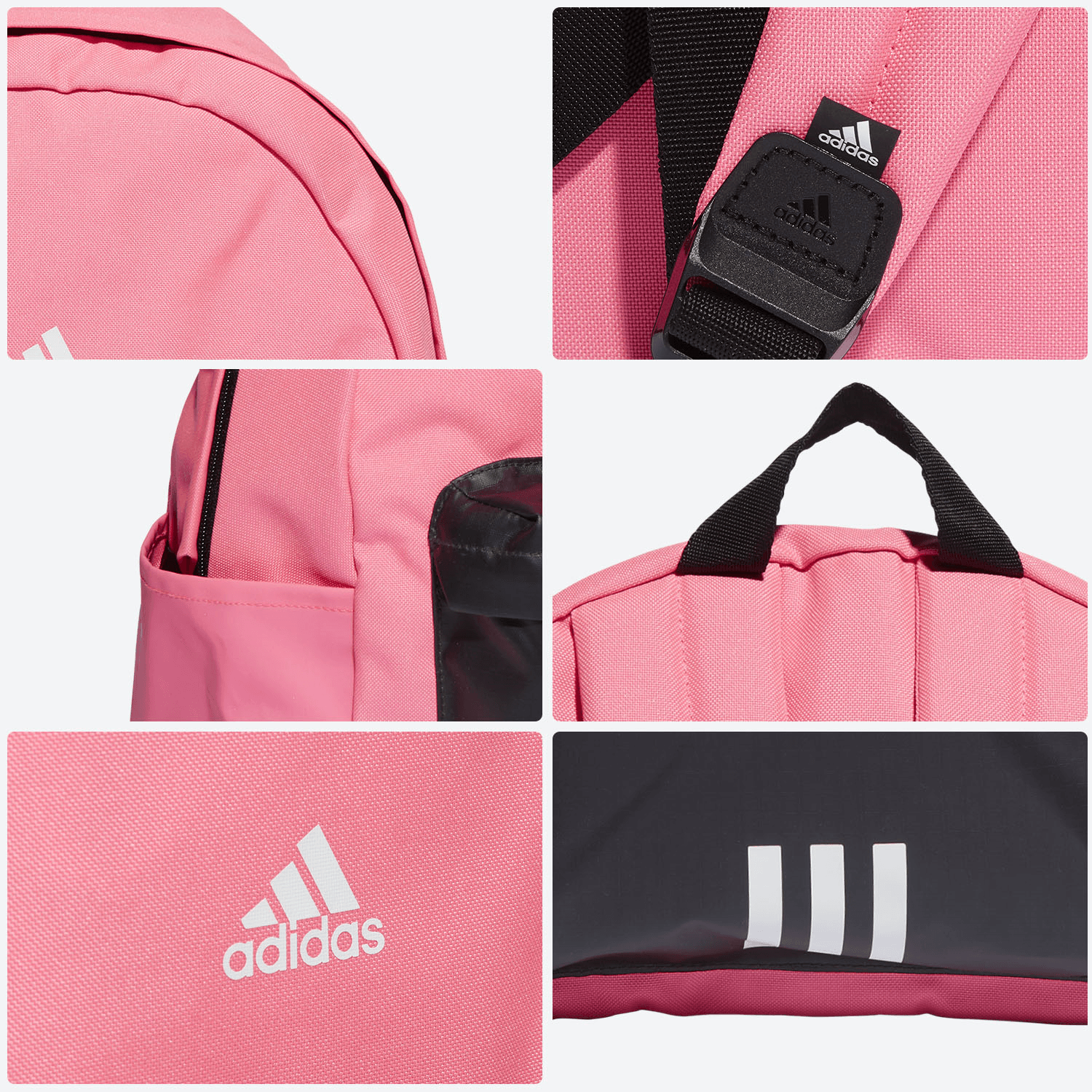 Mochila Adidas Classic Dama Casual Rosa Mujer — imagen 3