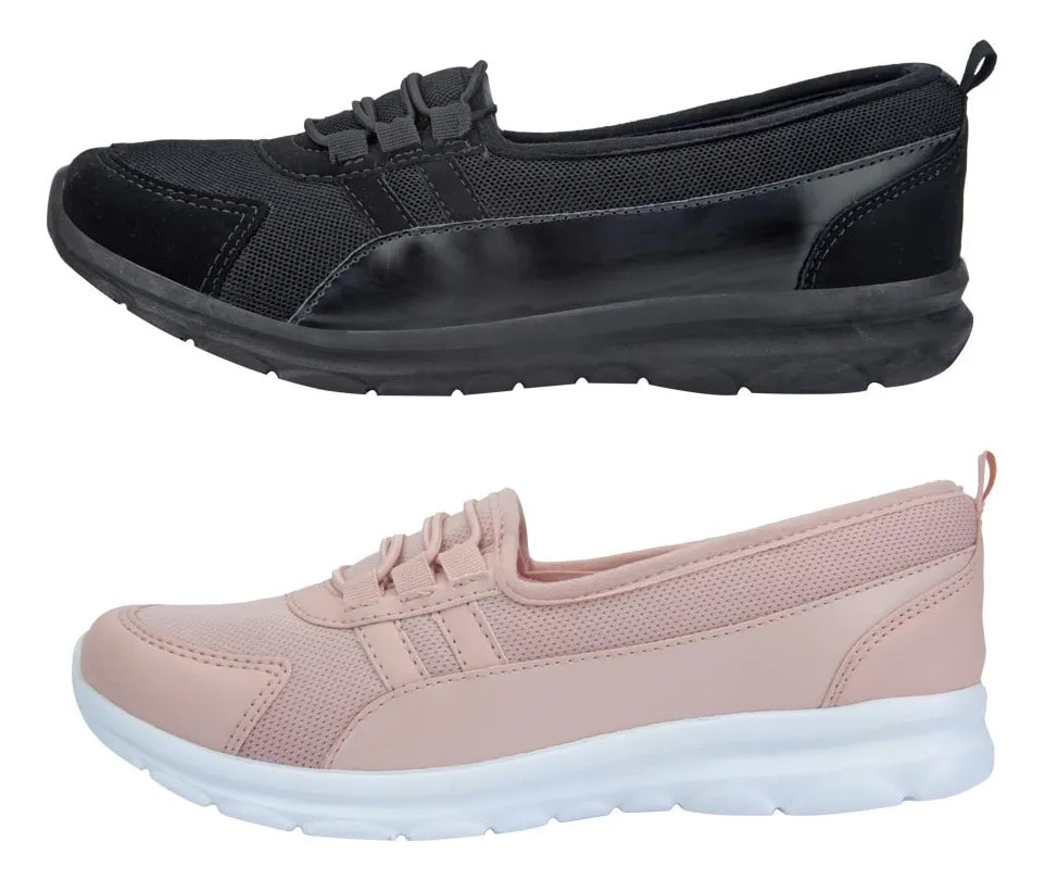 Tenis Shosh Sport Dama Kit 2 Pares Slip On 1138426 — imagen 12