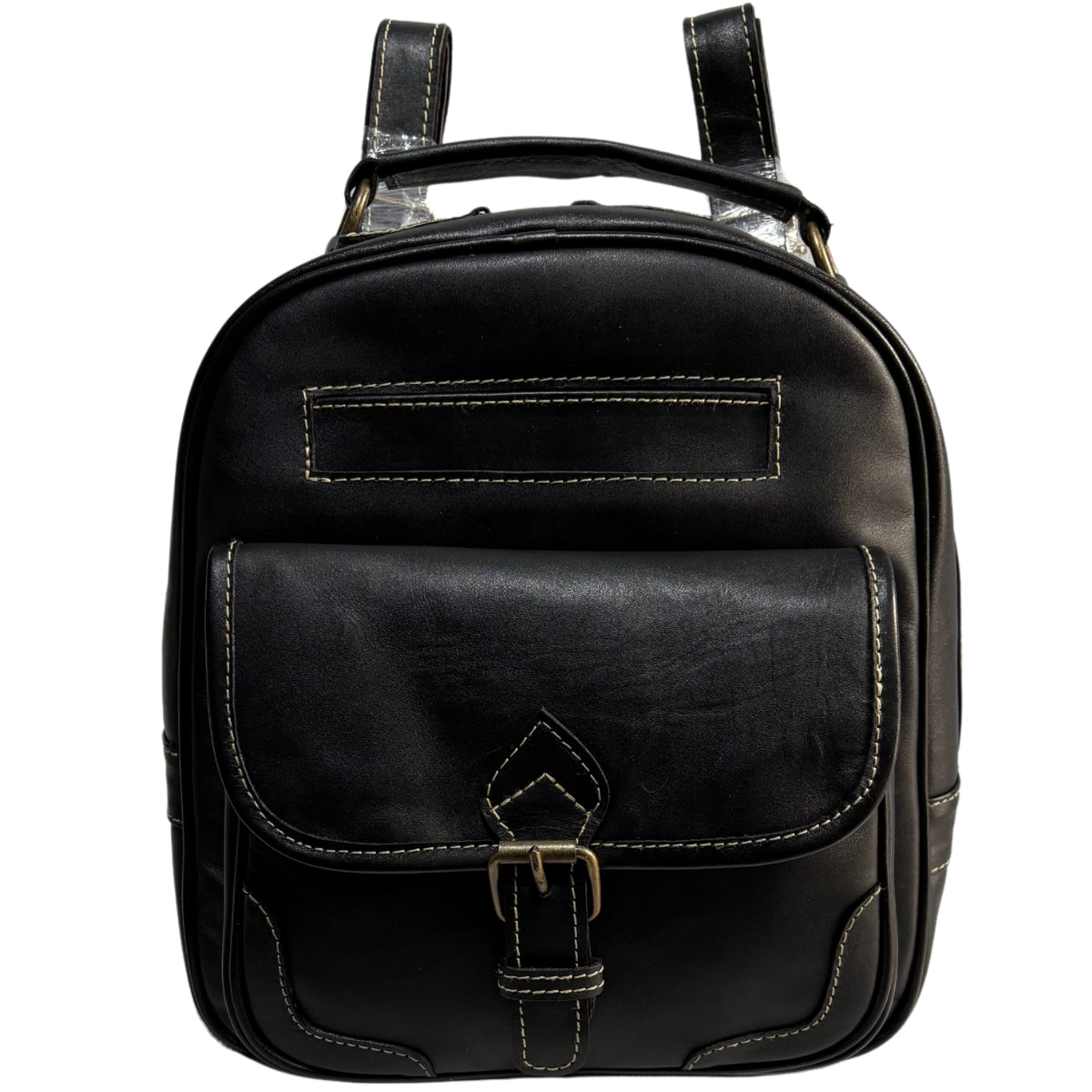 Mochila de Piel Legitima para dama bp08 resistente — imagen 5